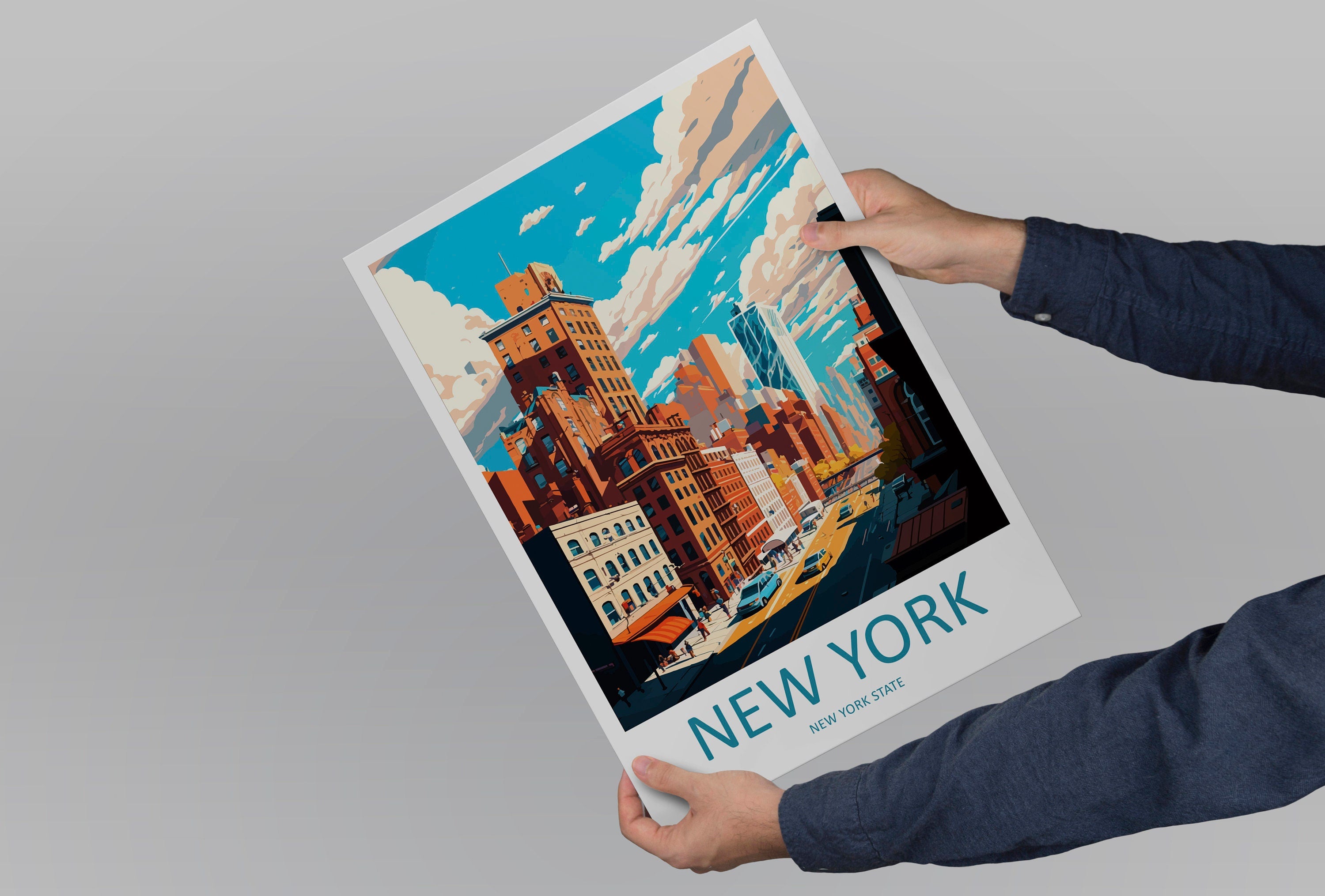 New York Travel Print