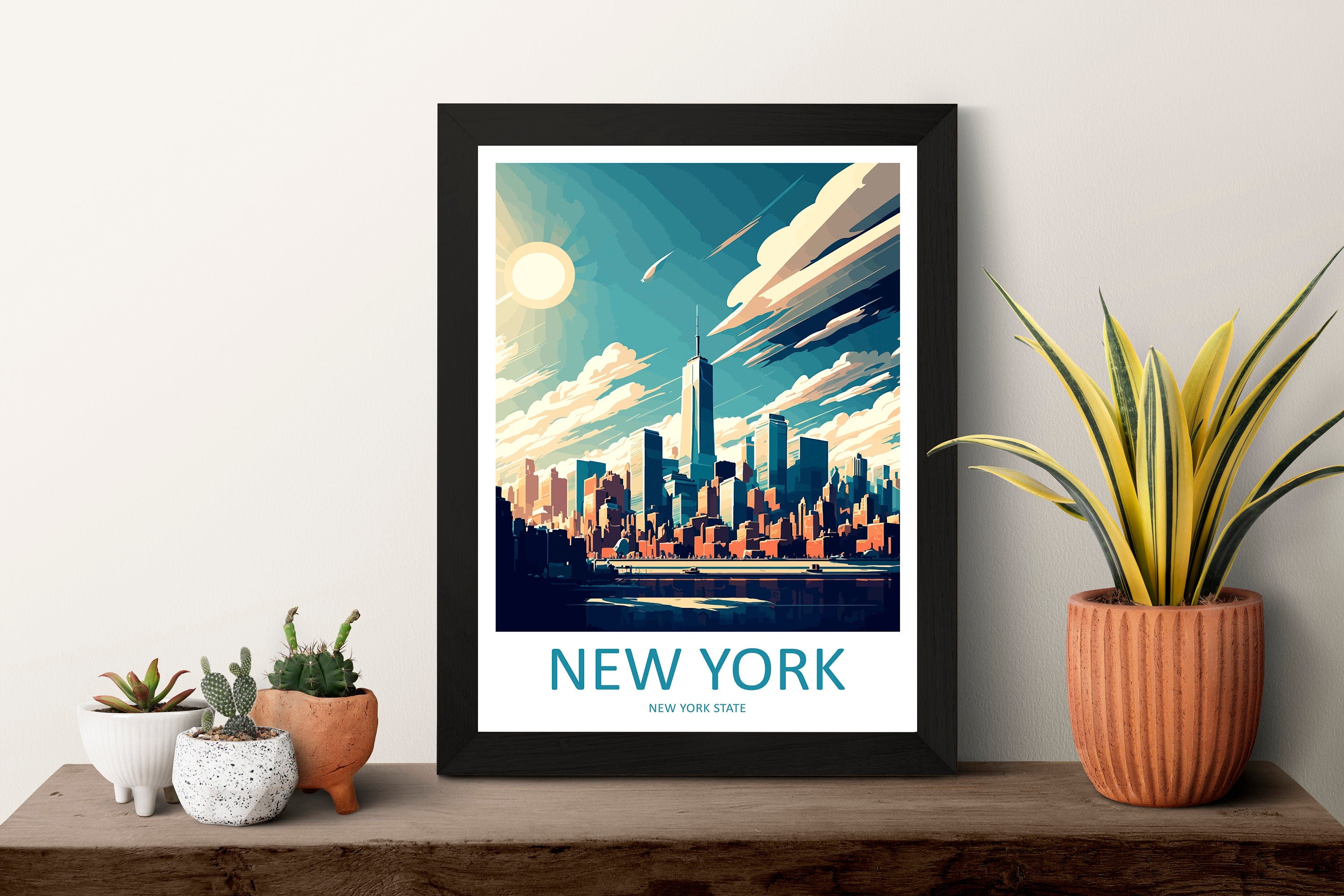 New York Travel Print