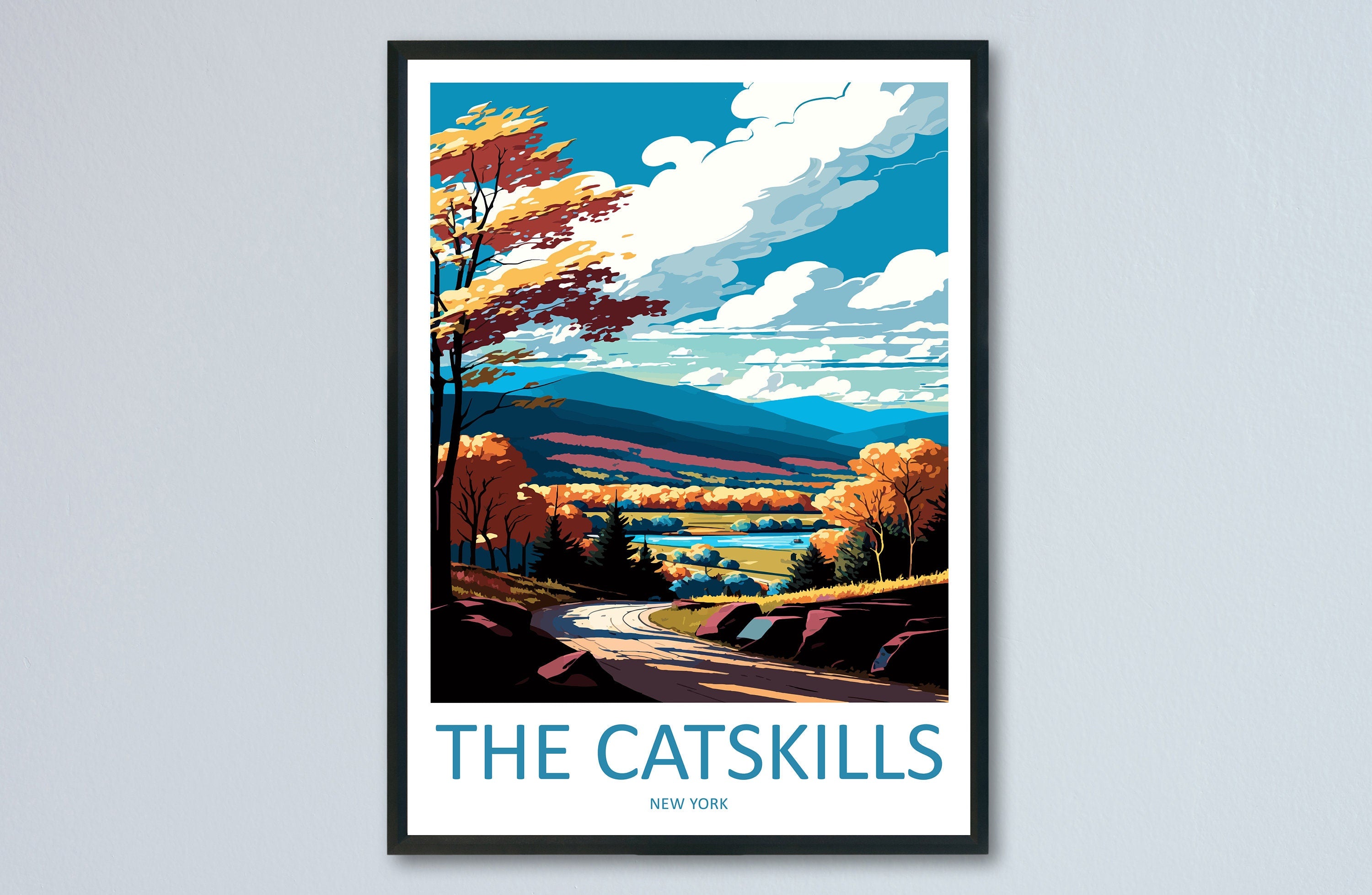 The Catskills Travel Print