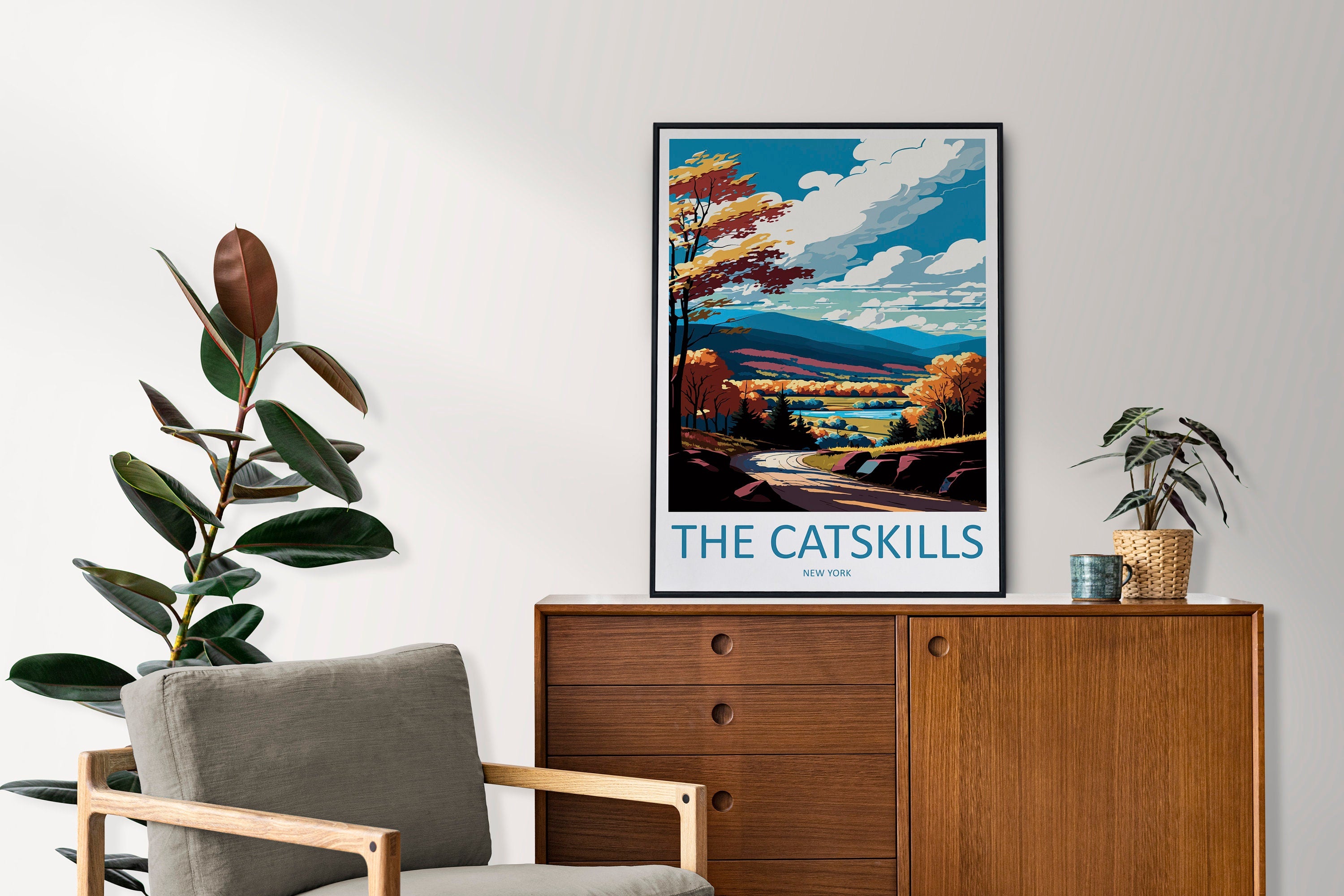 The Catskills Travel Print