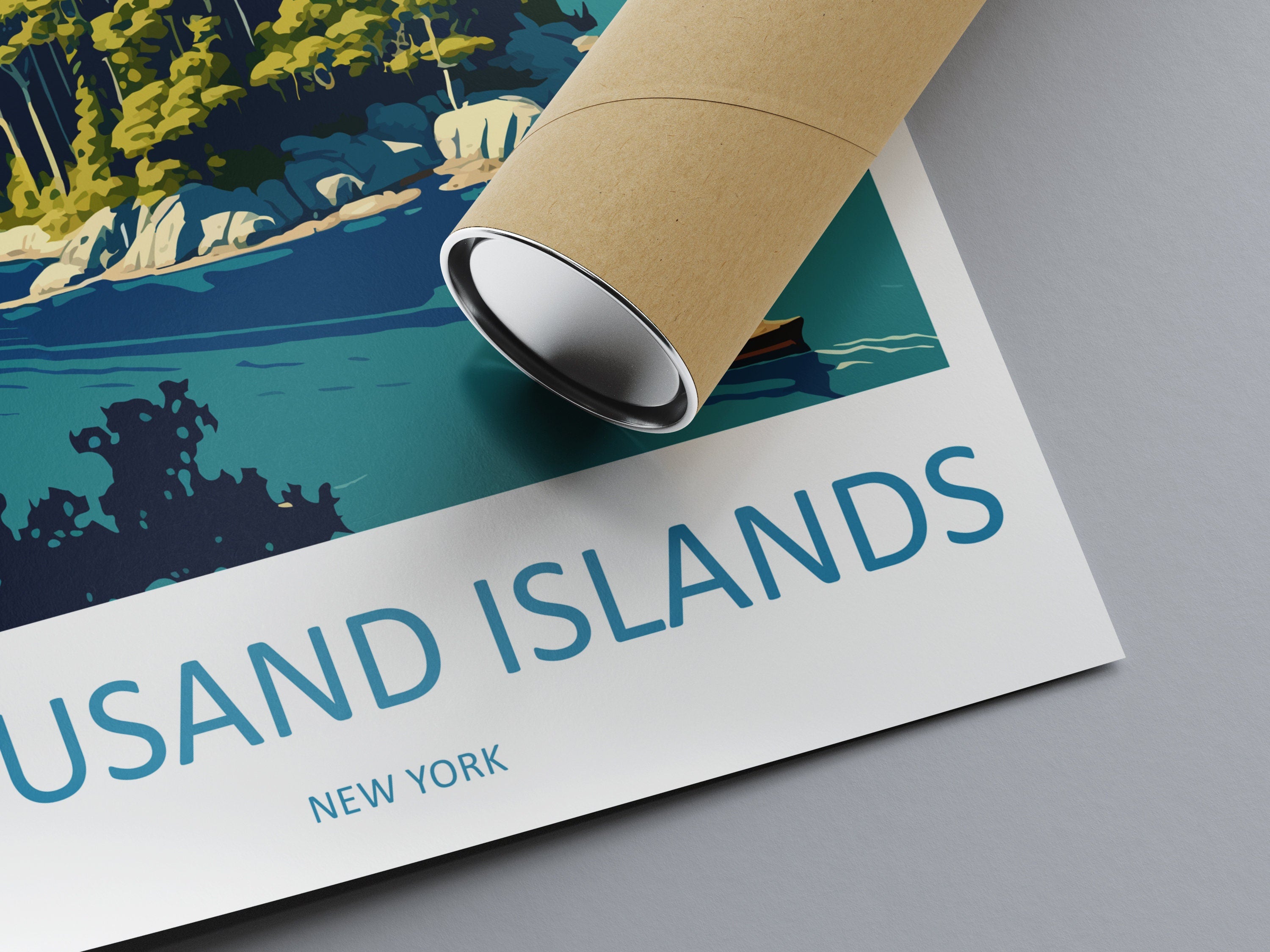 Thousand Islands Travel Print