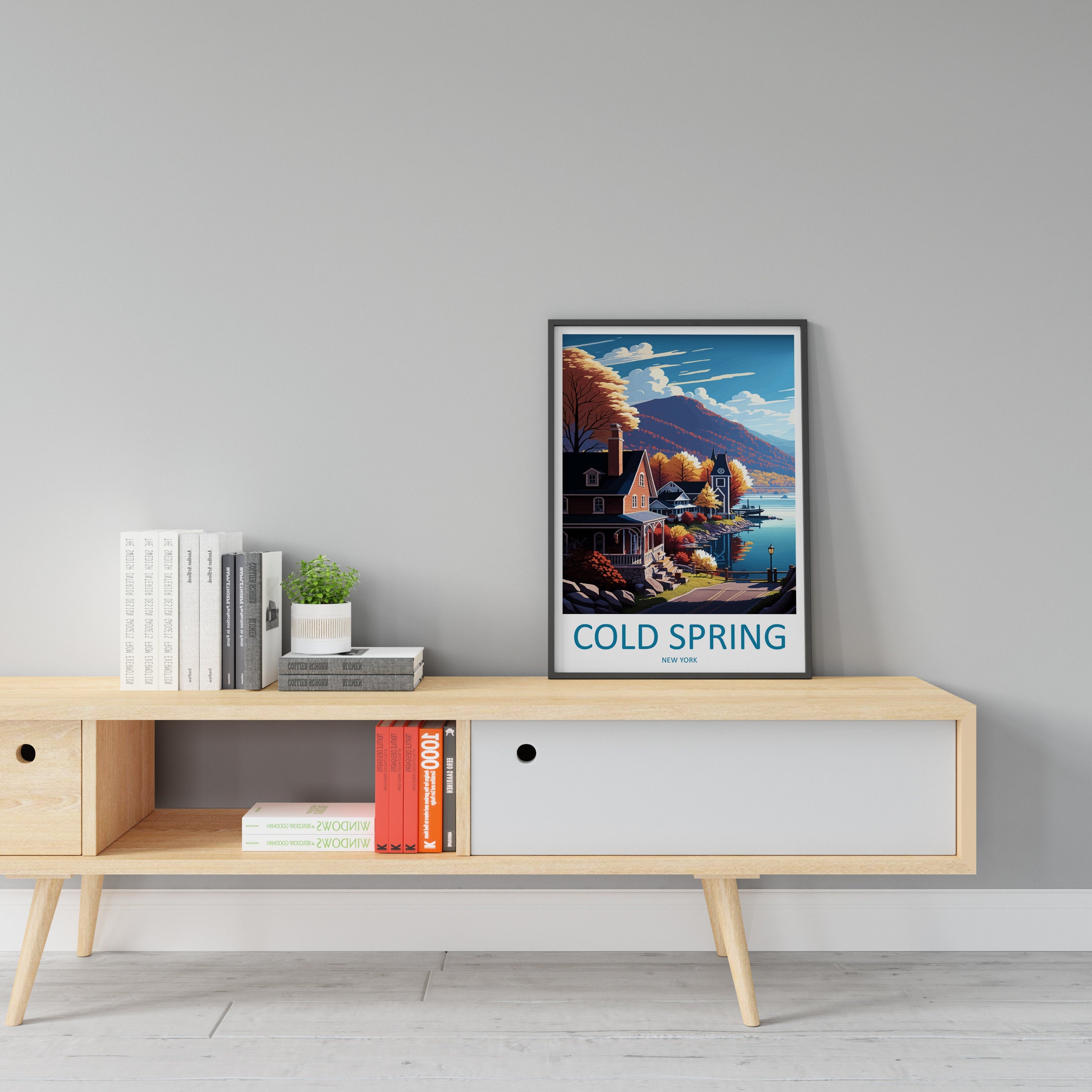 Cold Springs Travel Print