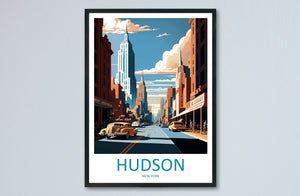 Hudson Travel Print