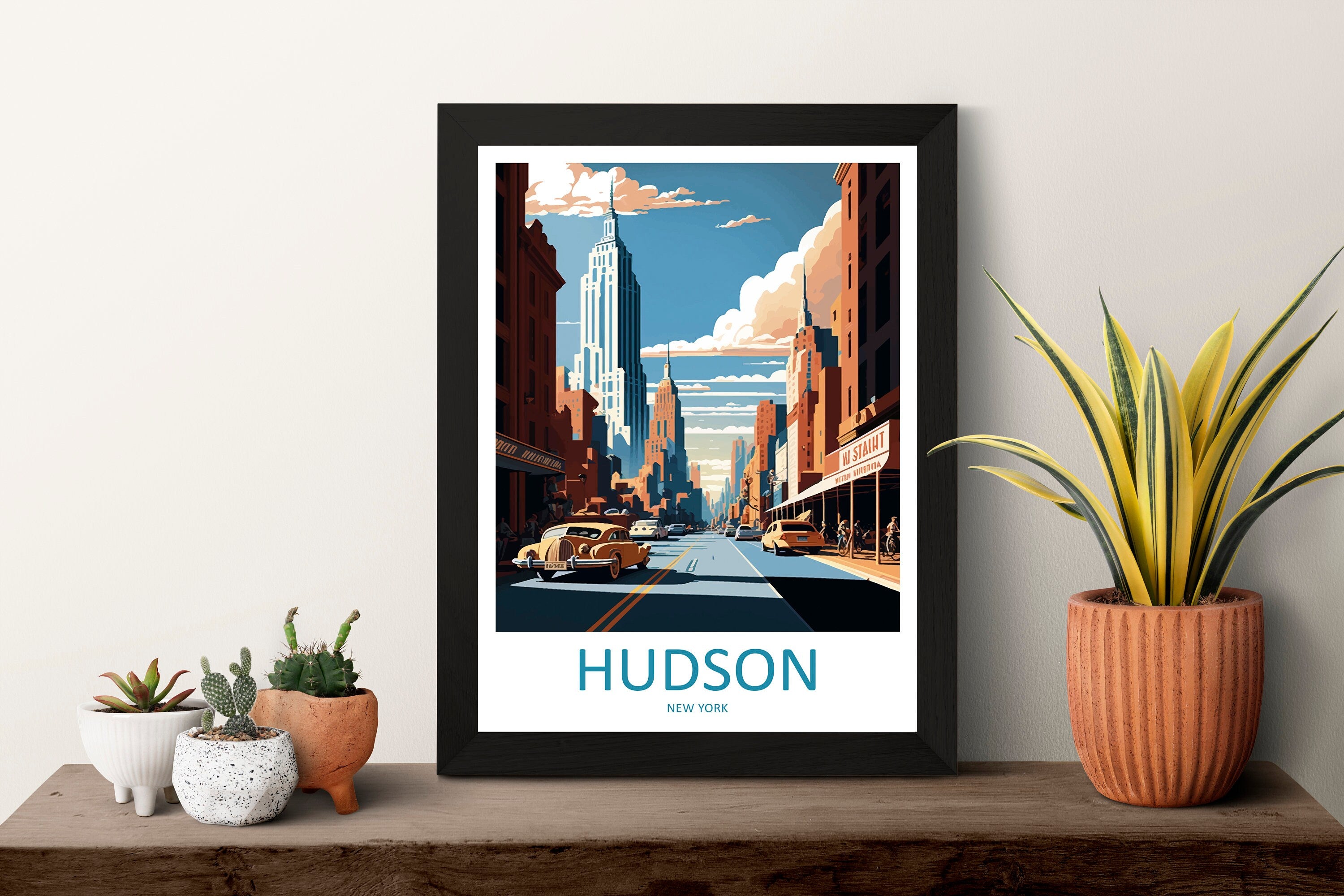 Hudson Travel Print