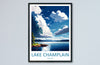 Lake Champlain Travel Print