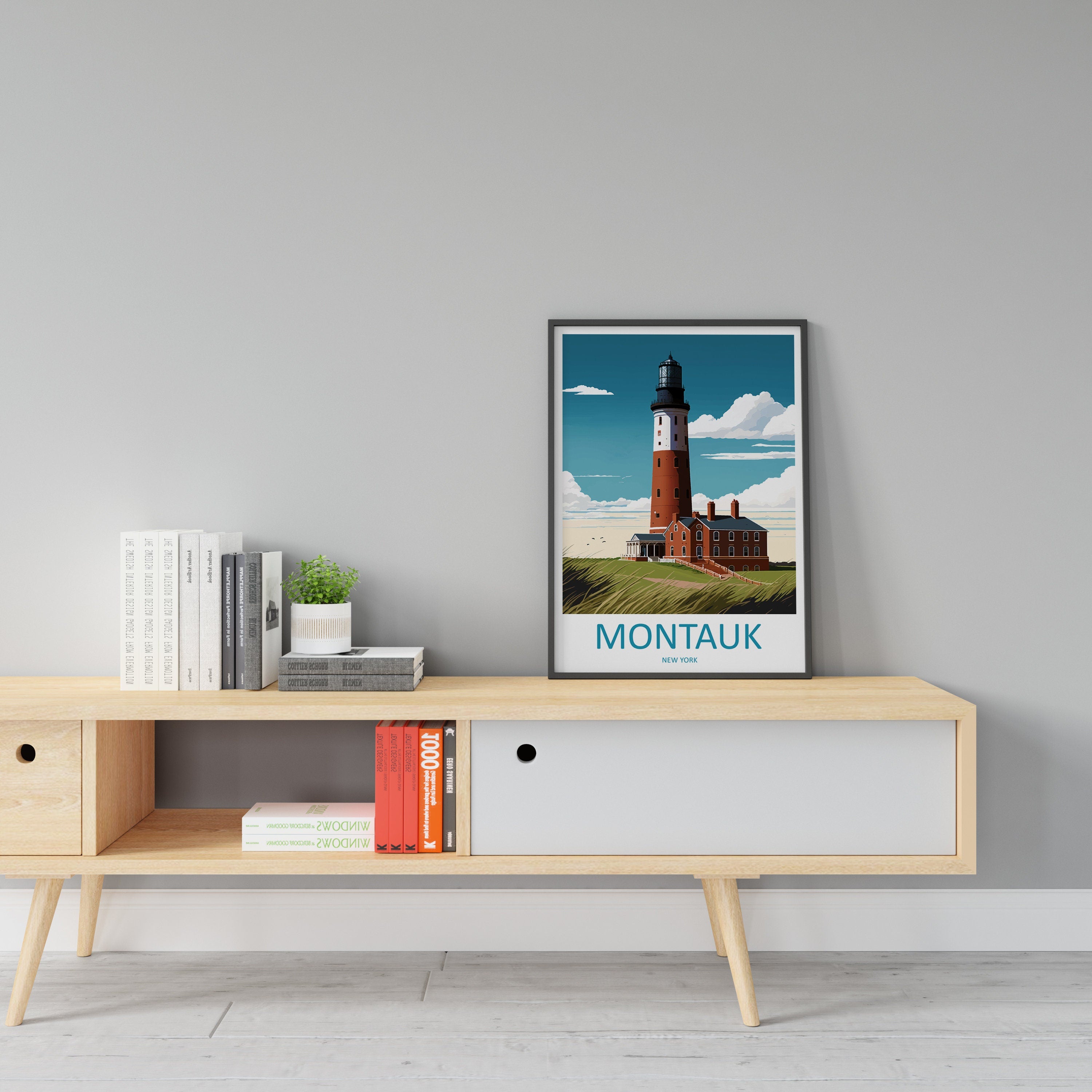 Montauk Travel Print