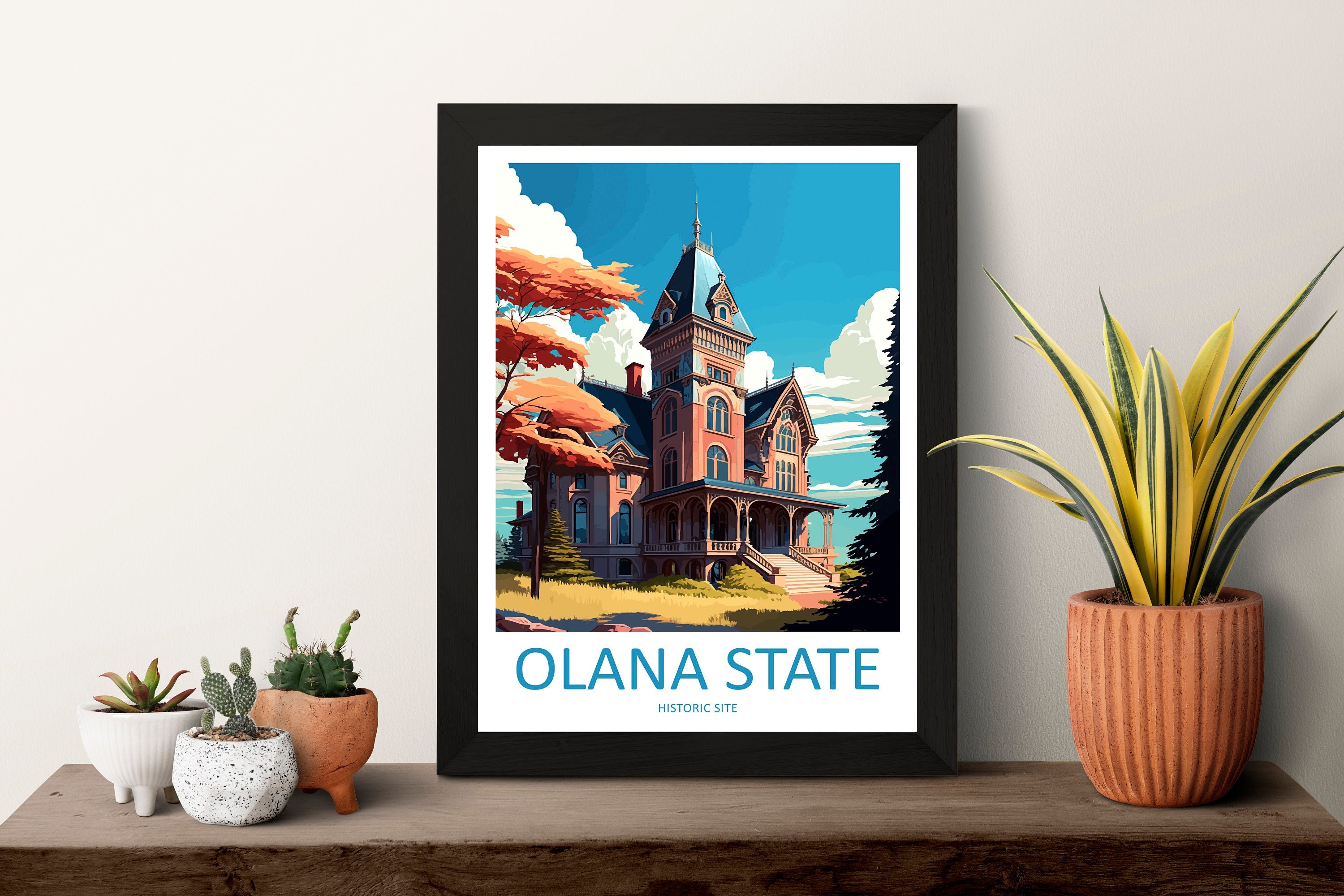 Olana State Historical Site Travel Print