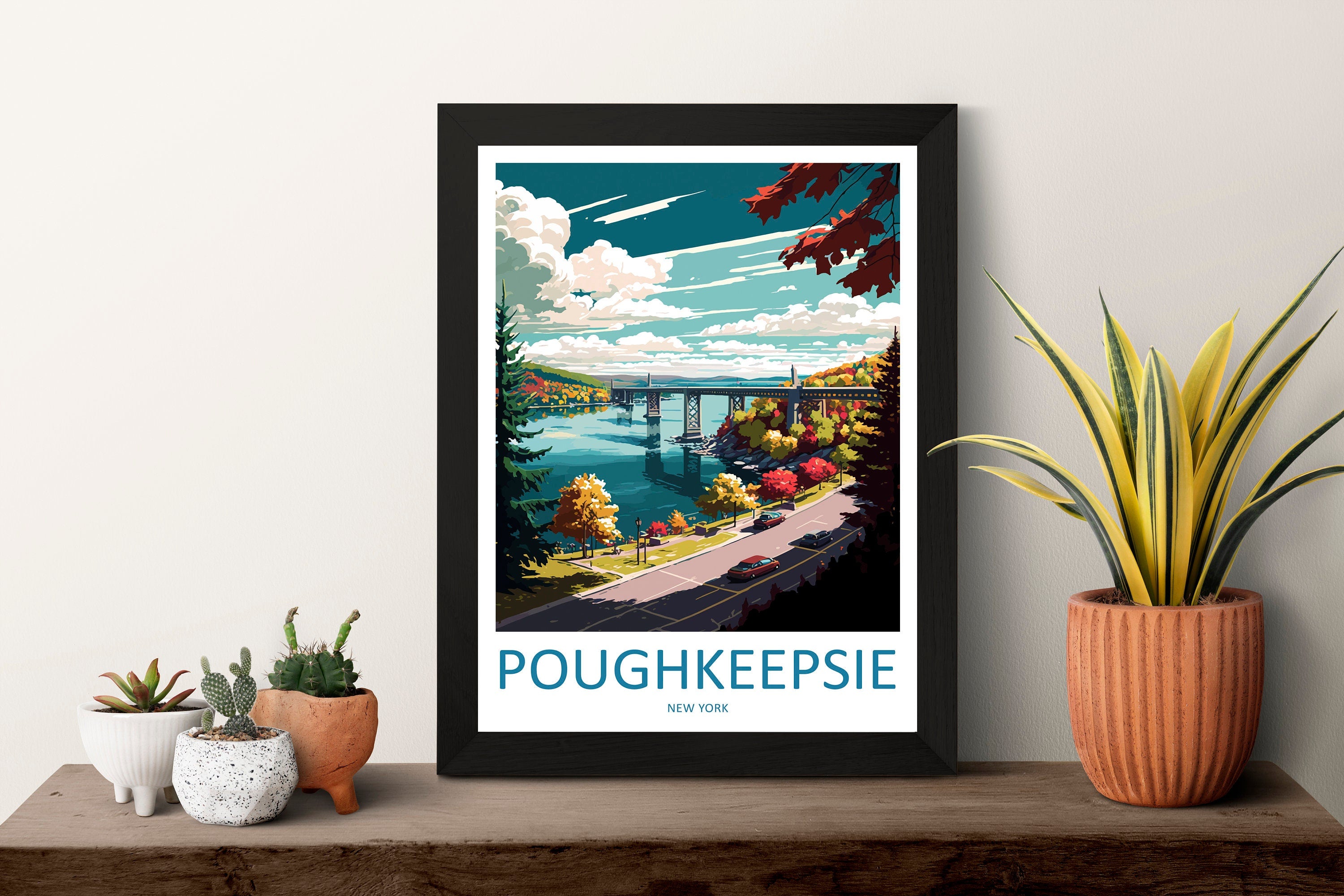 Poughkeepsie Travel Print