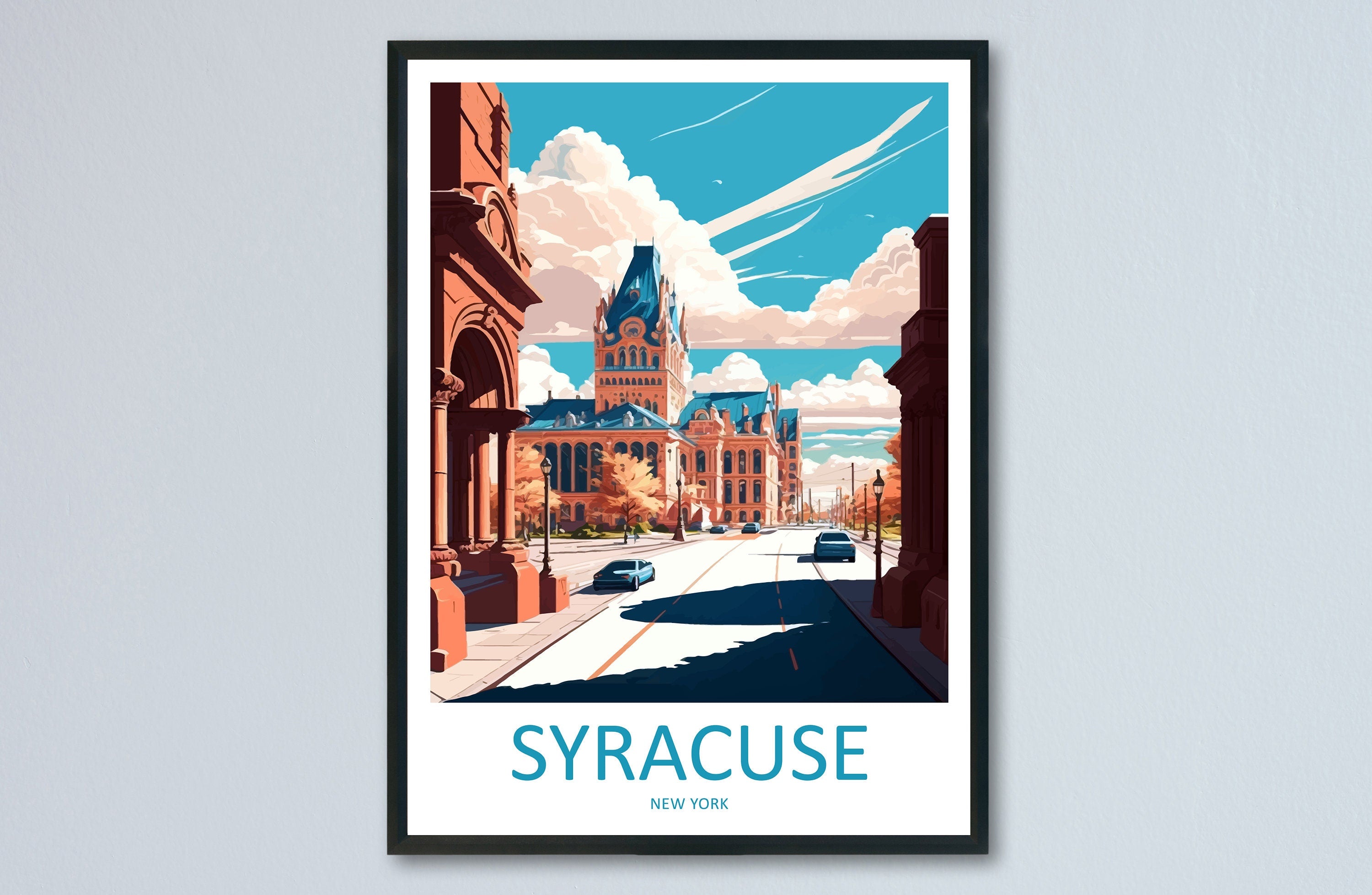 Syracuse Travel Print