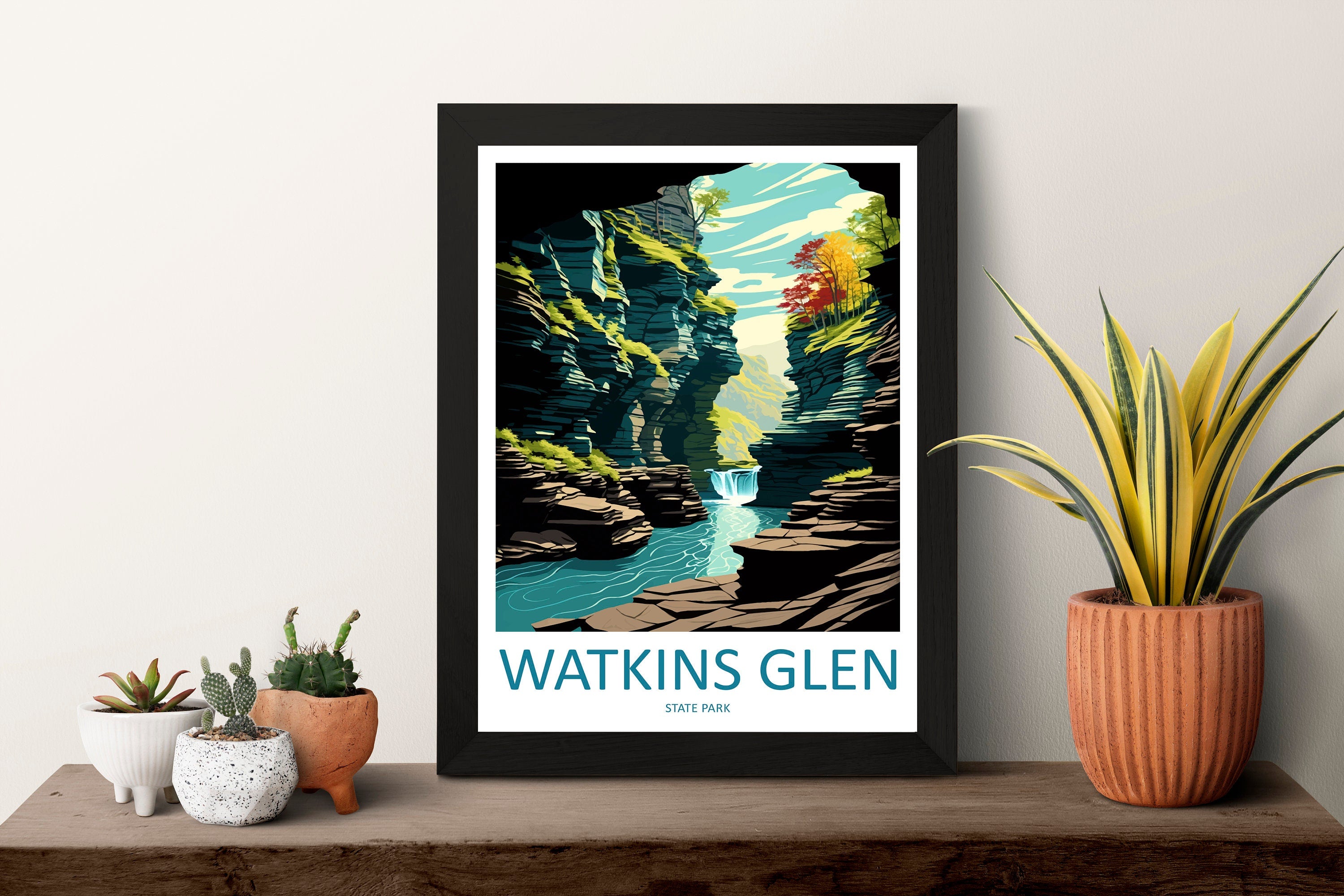 Watkins Glen State Park Travel Print