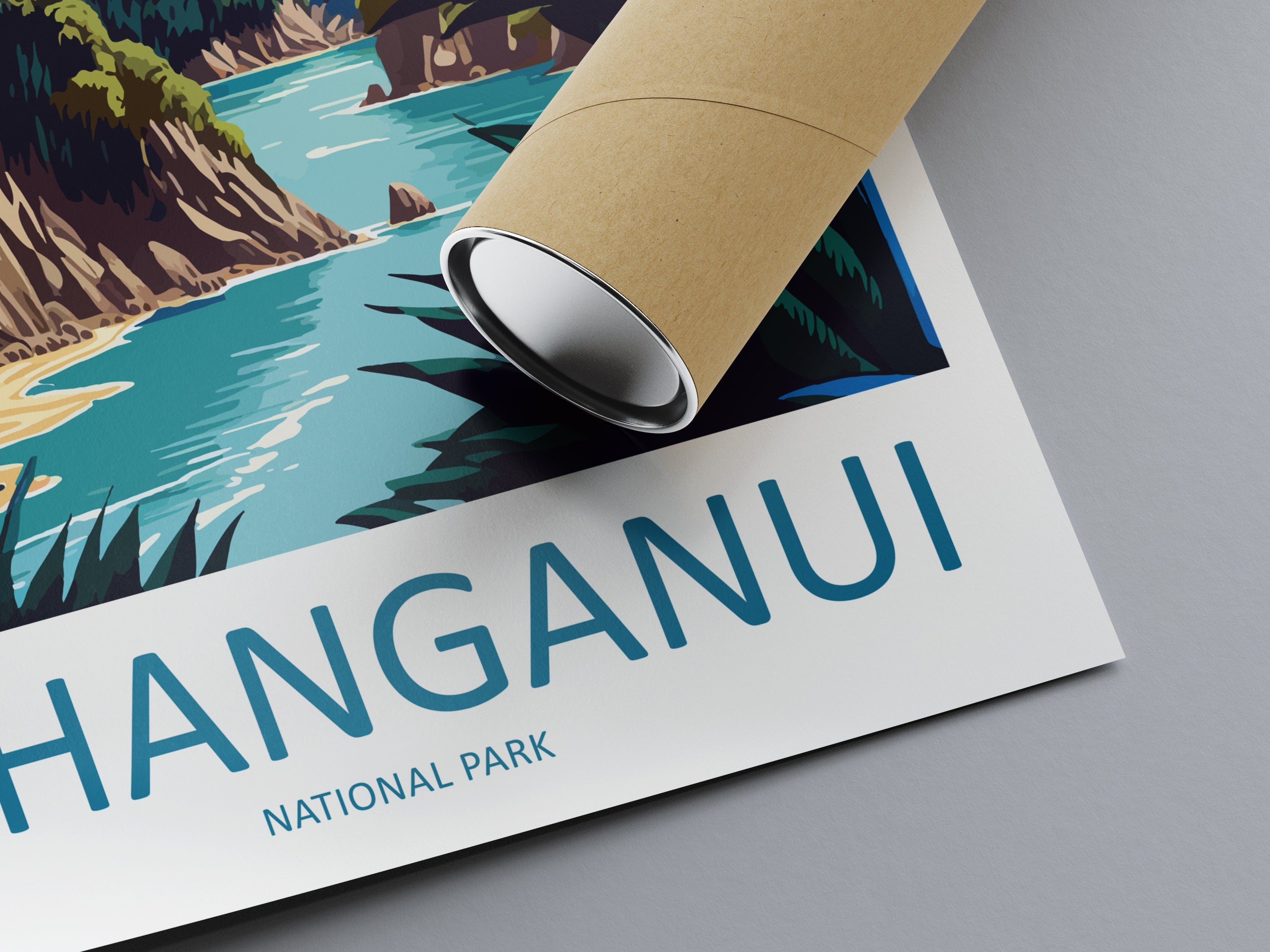 Whanganui National Park Travel Print