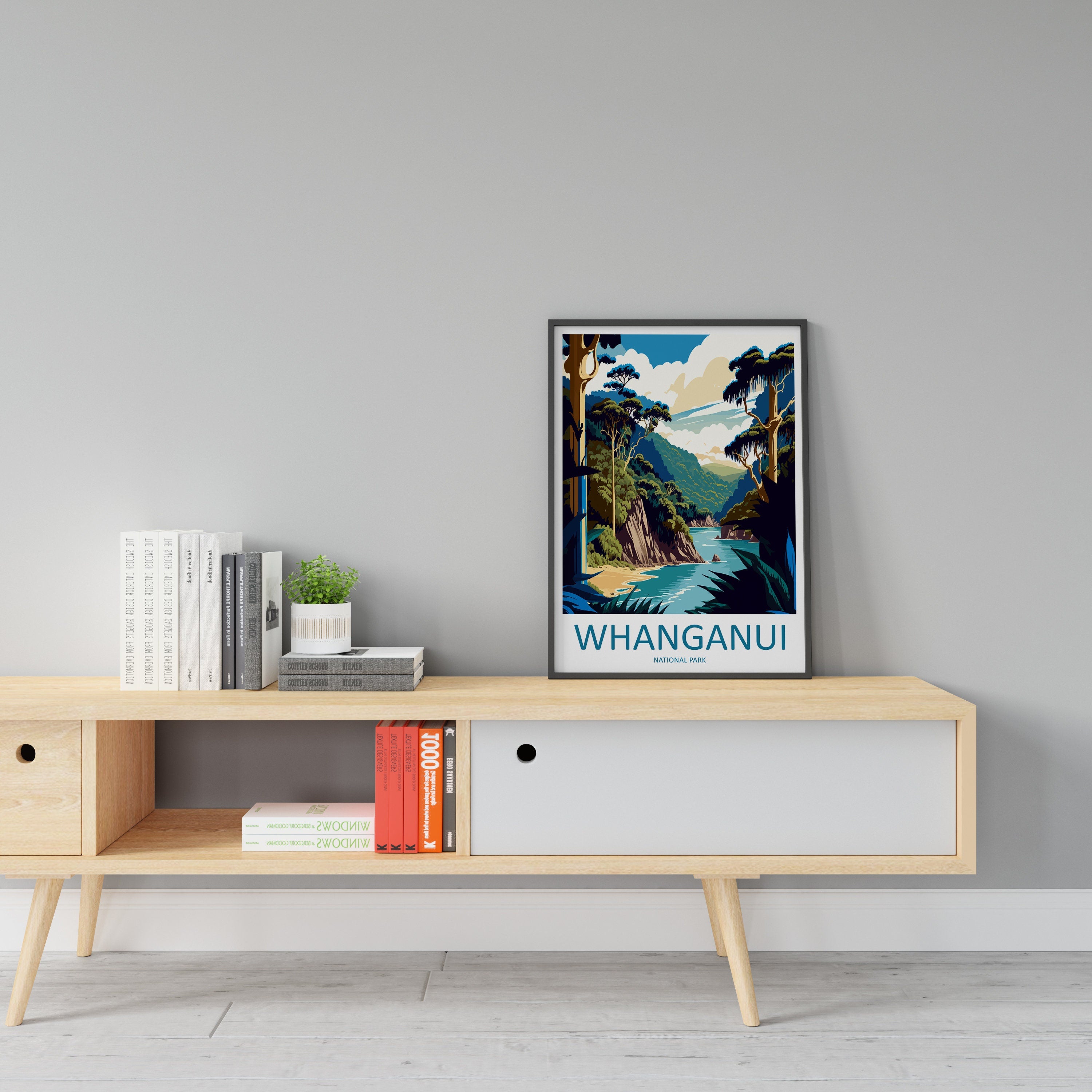 Whanganui National Park Travel Print