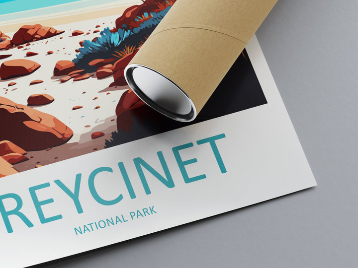 Freycinet National Park Travel Print Wall Art Freycinet Wall Hanging Home Décor Freycinet Gift Art Lovers Wall Art Australia Travel Print