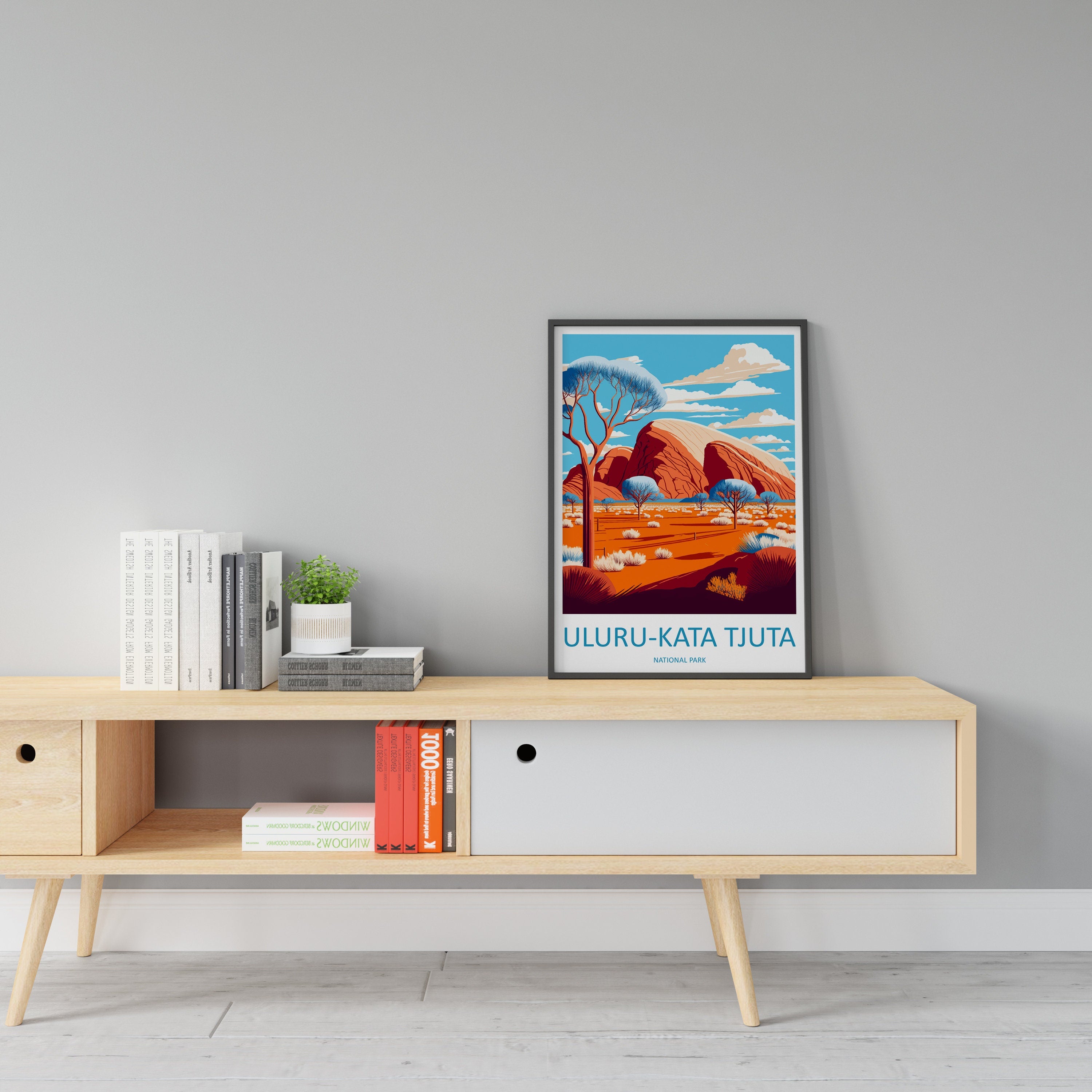 Uluṟu-Kata Tjuṯa National Park Travel Print