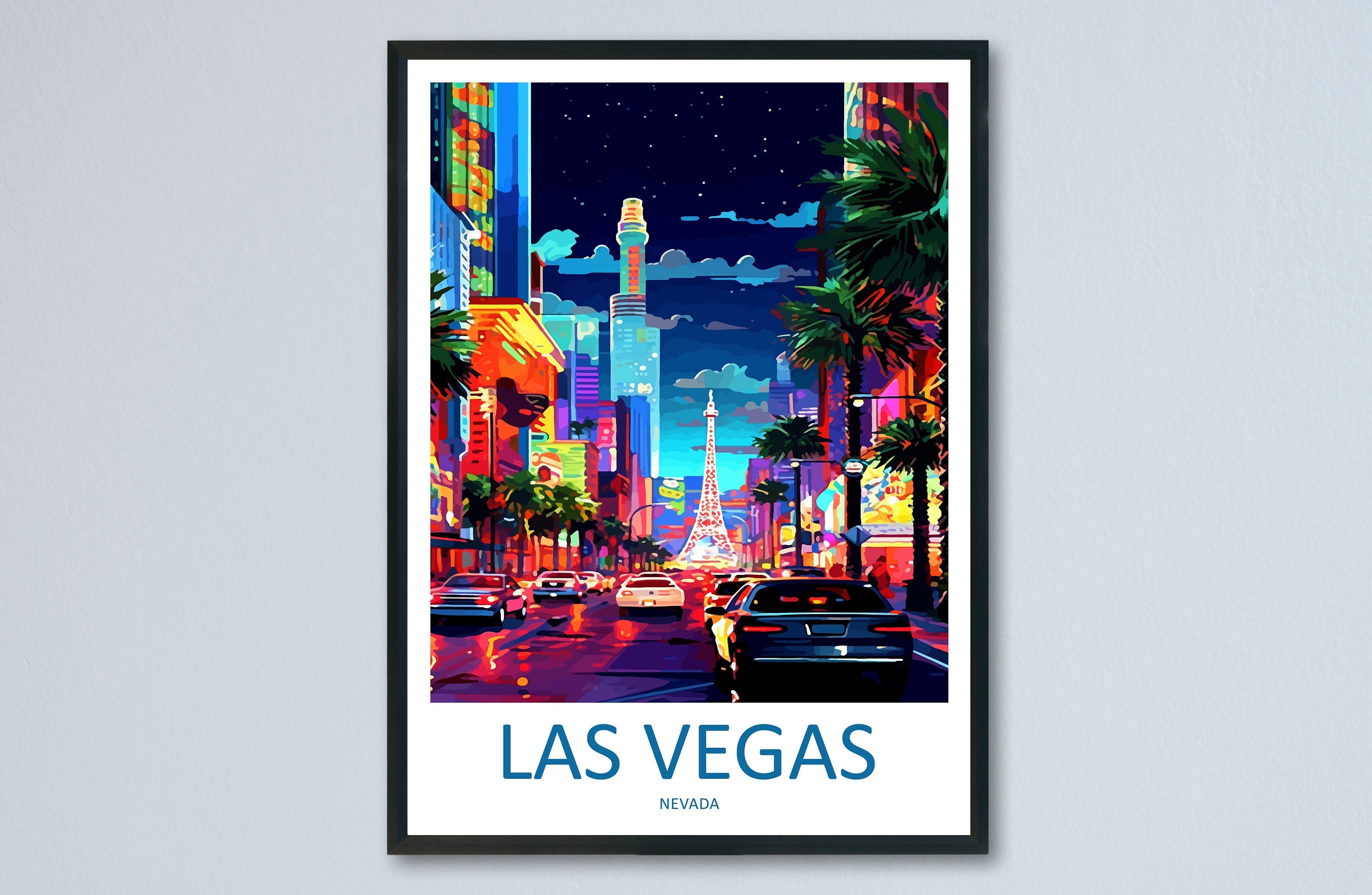 Las Vegas Travel Print