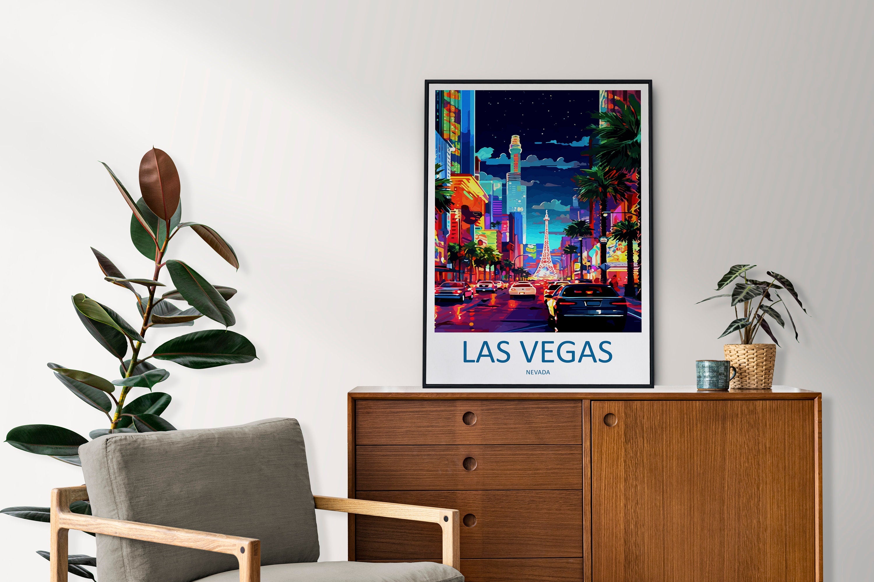 Las Vegas Travel Print