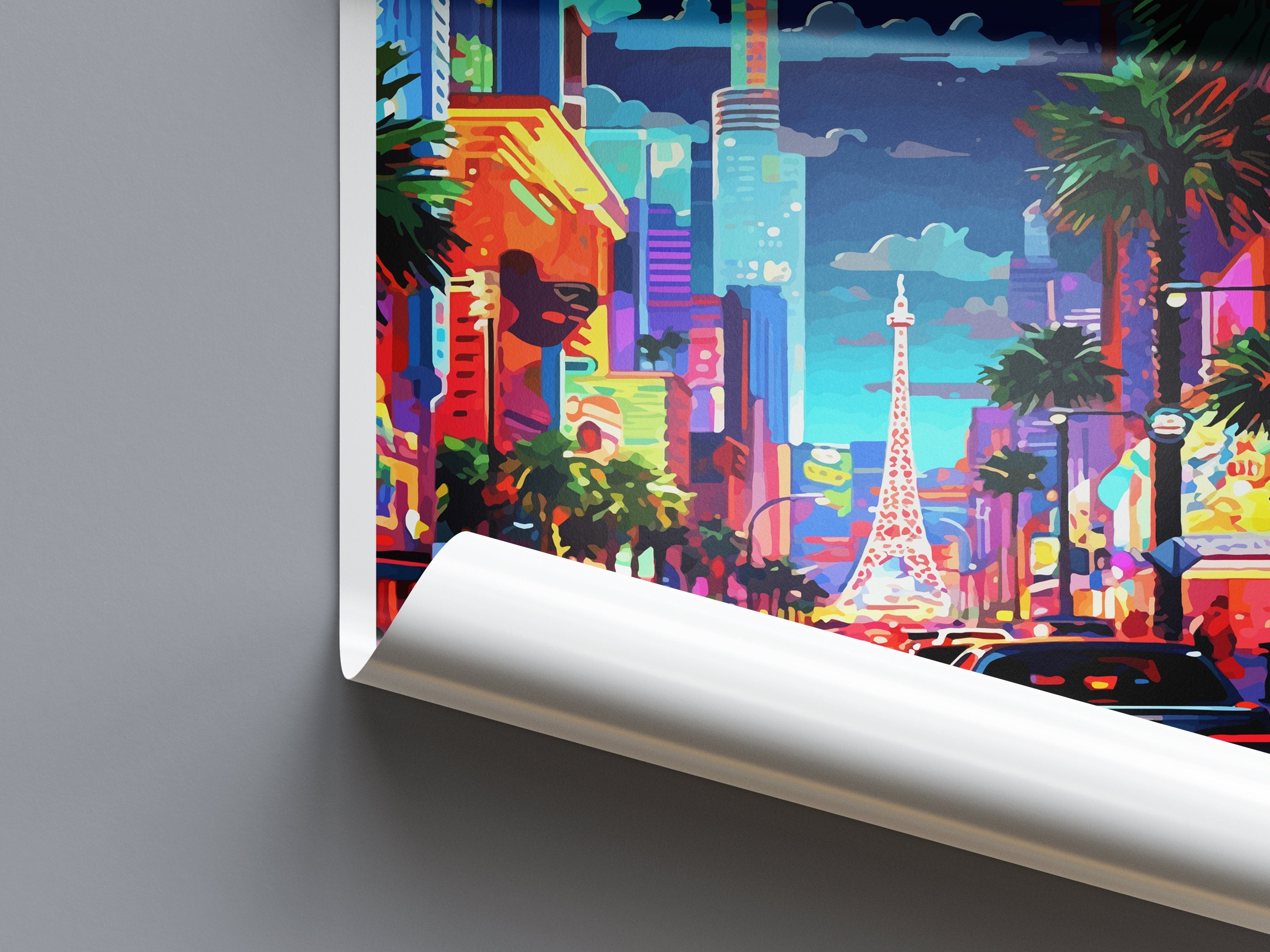 Las Vegas Travel Print