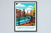 Amsterdam Travel Print