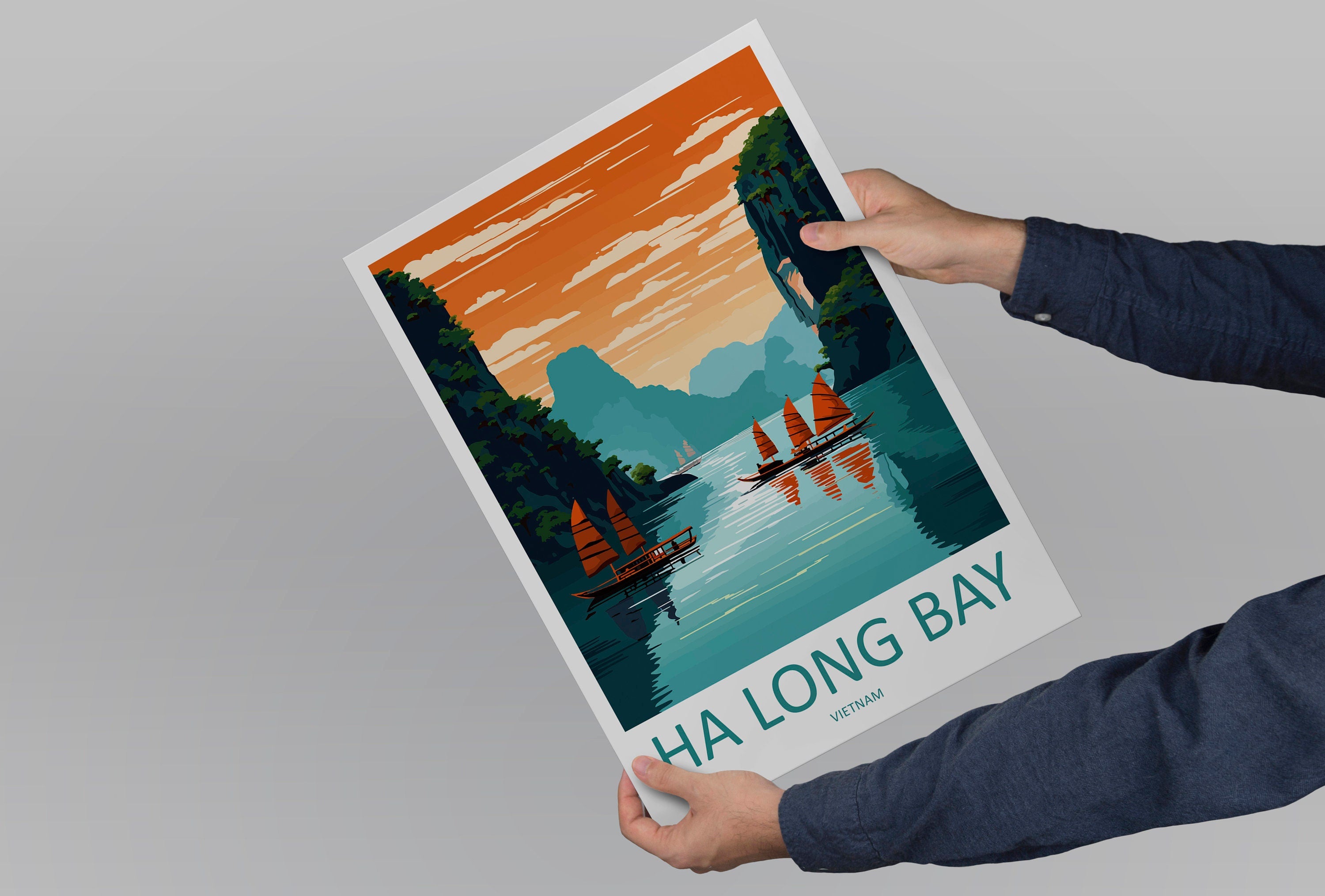 Ha Long Bay Travel Print