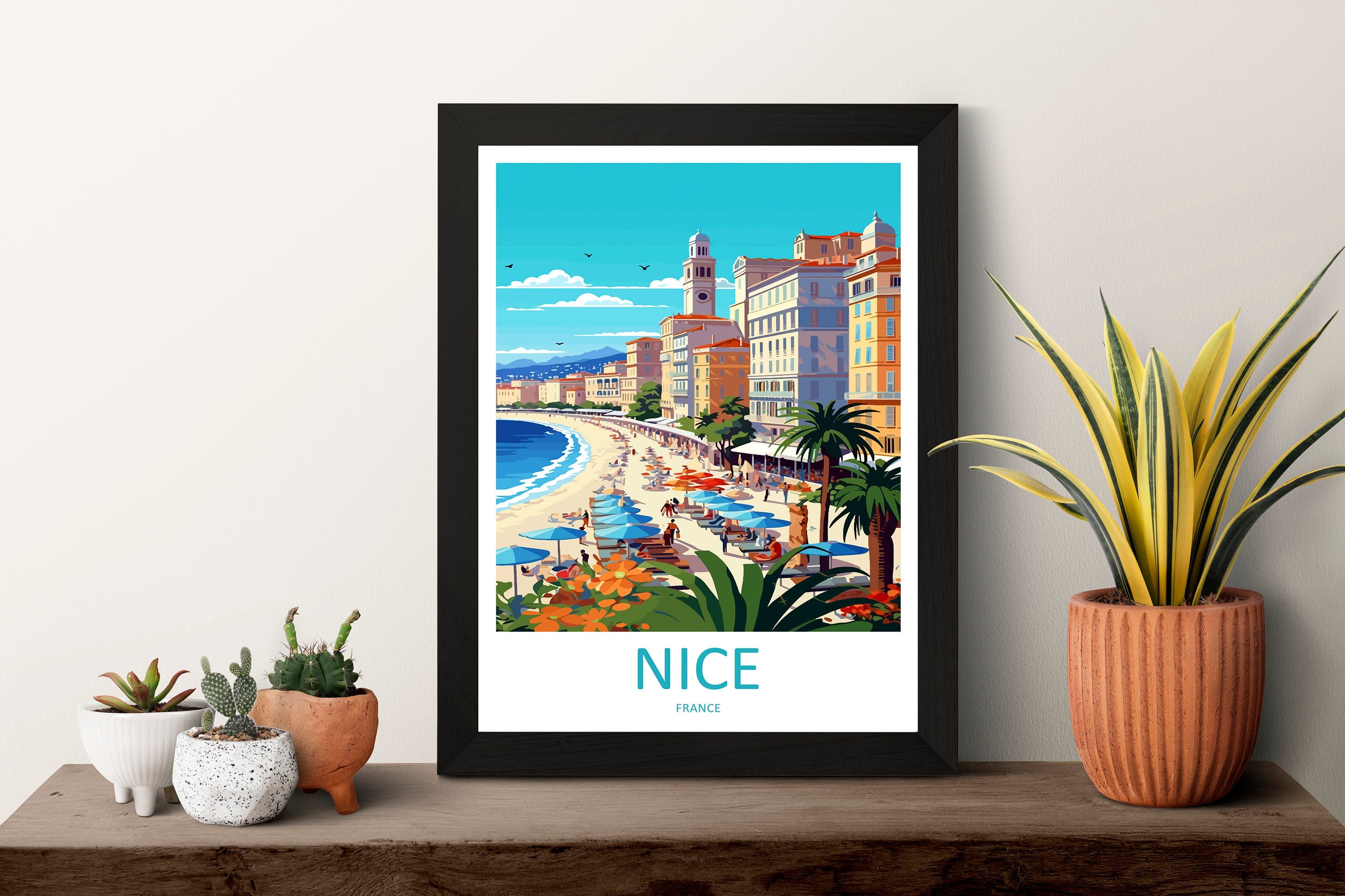 Nice France Print