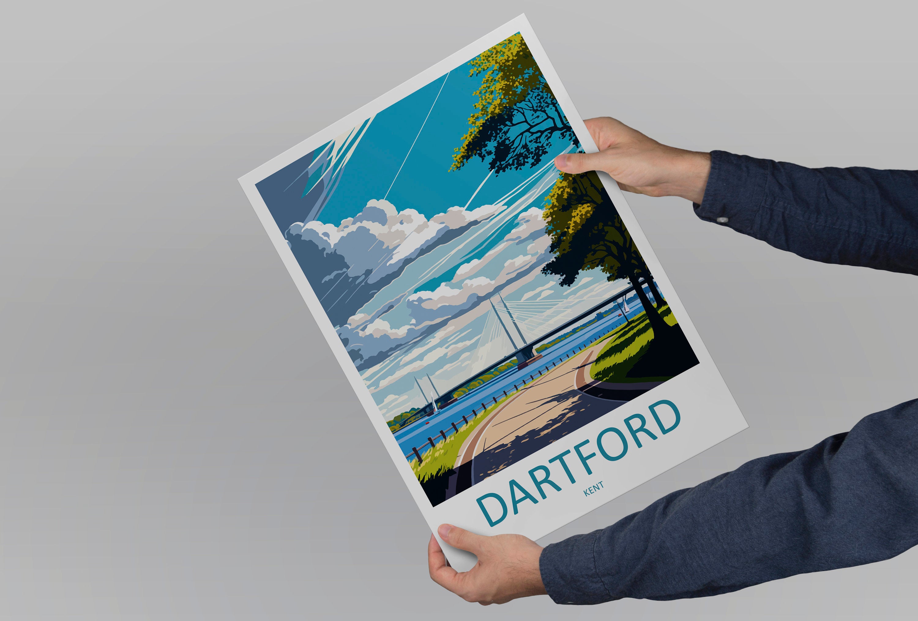 Dartford Travel Print