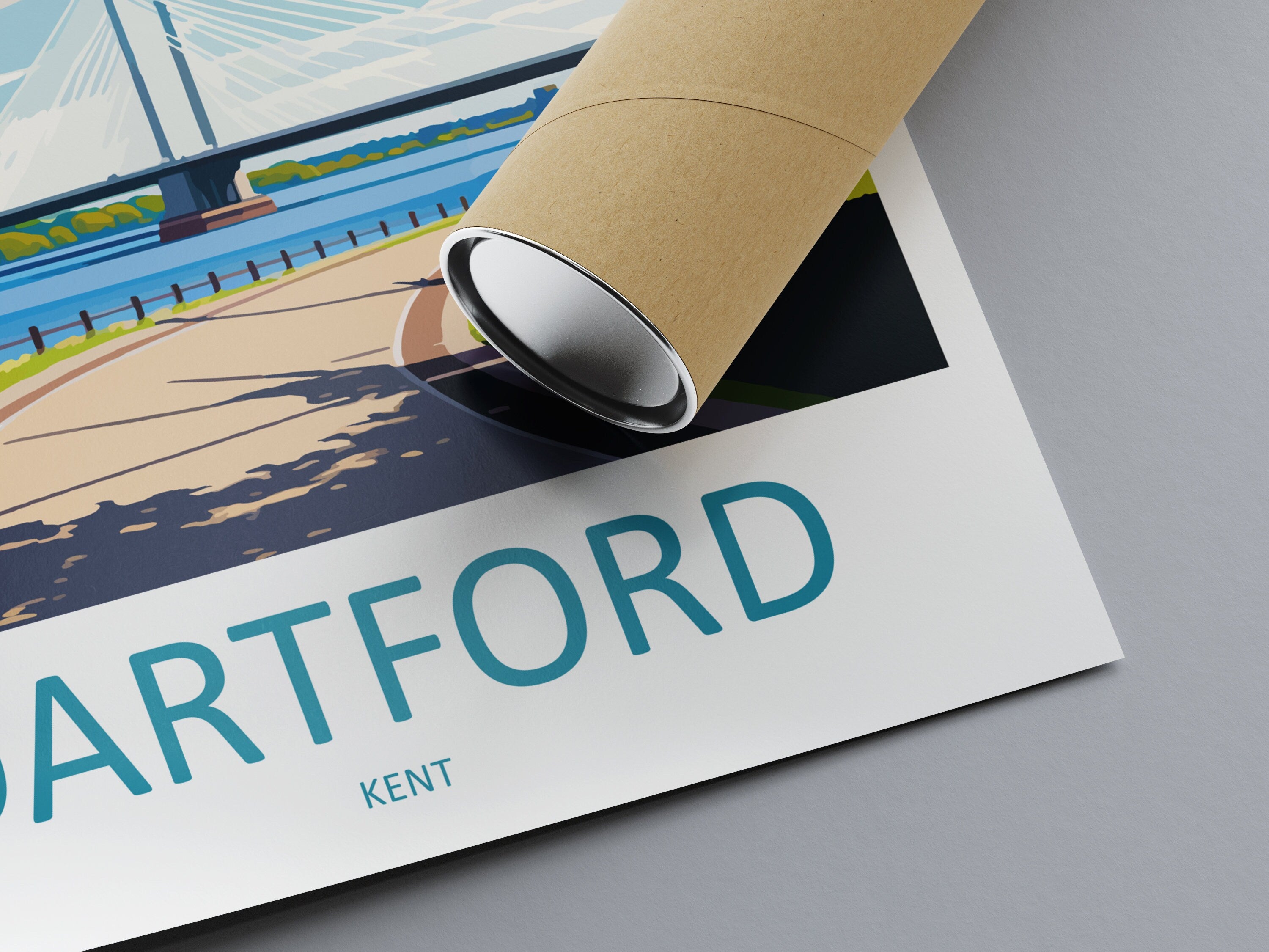 Dartford Travel Print