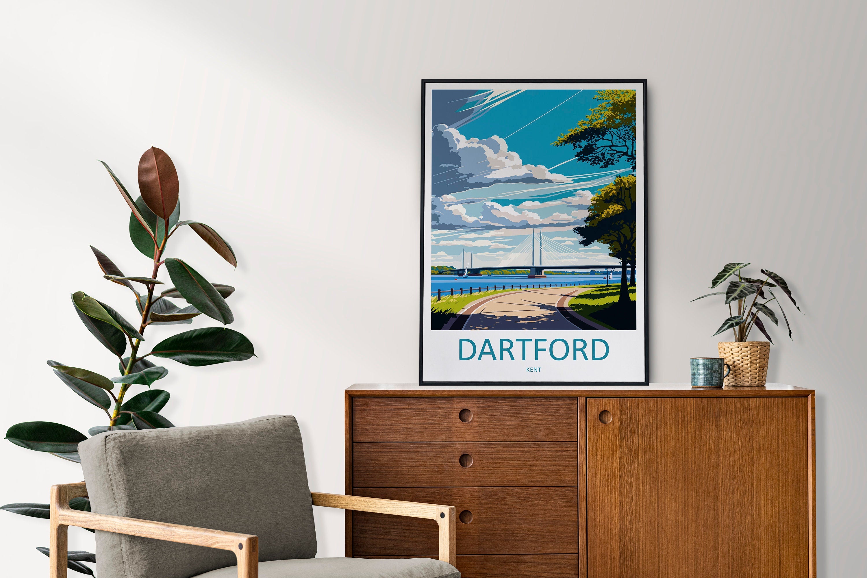 Dartford Travel Print