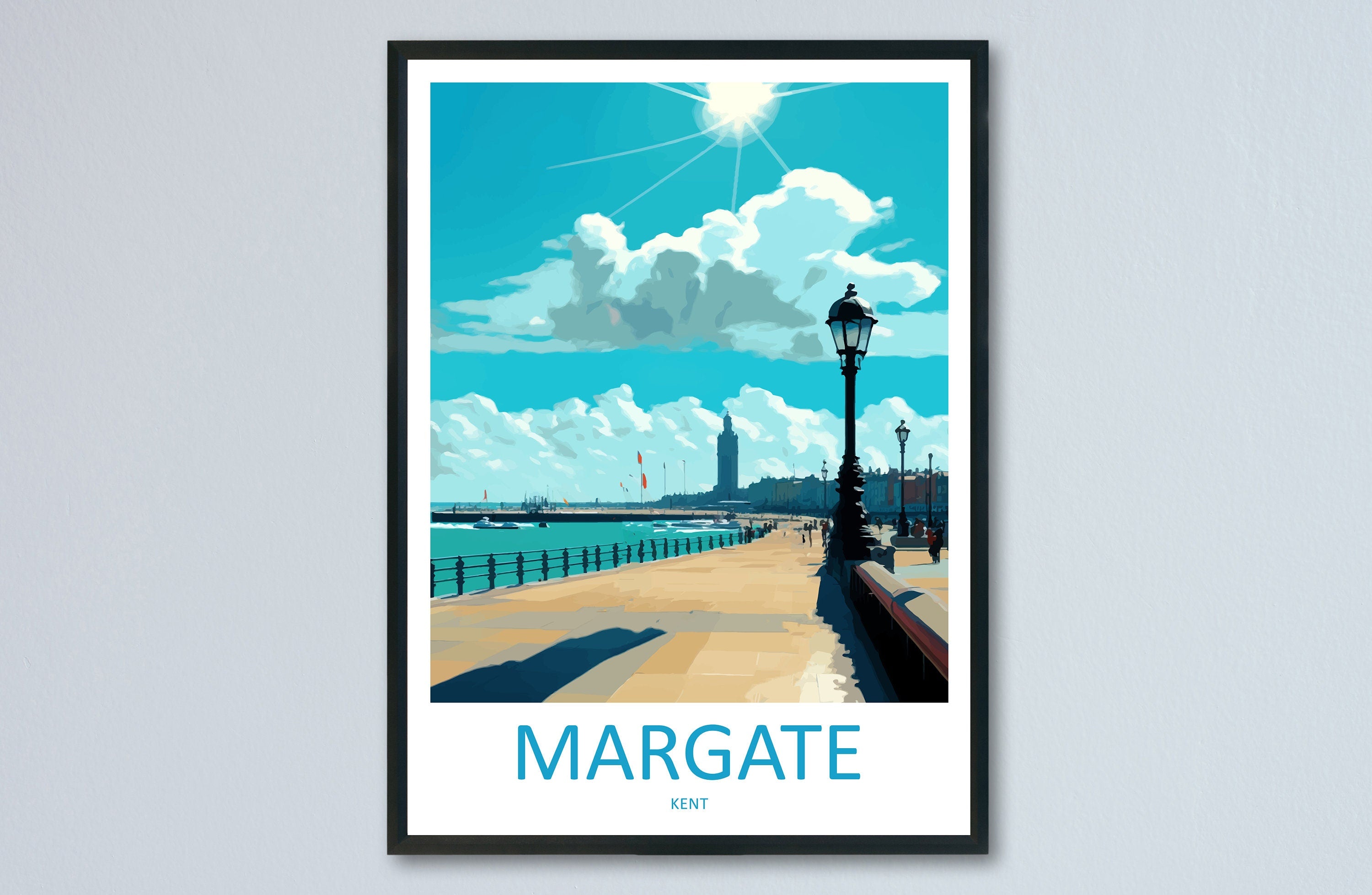 Margate Travel Print