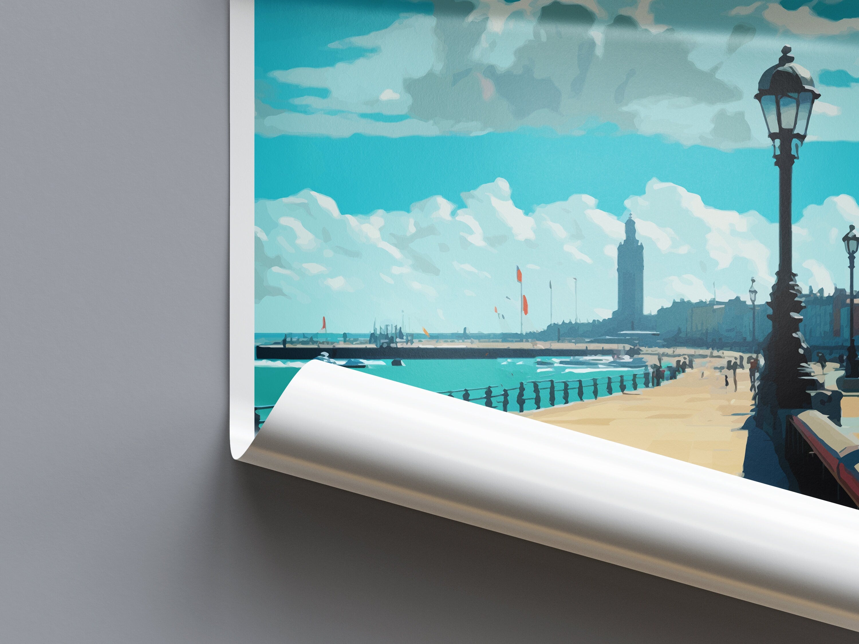 Margate Travel Print