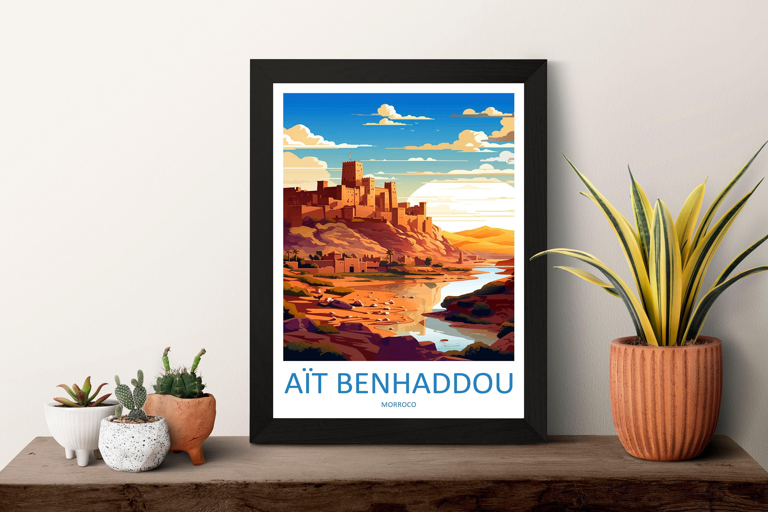 Aït Benhaddou Travel Print