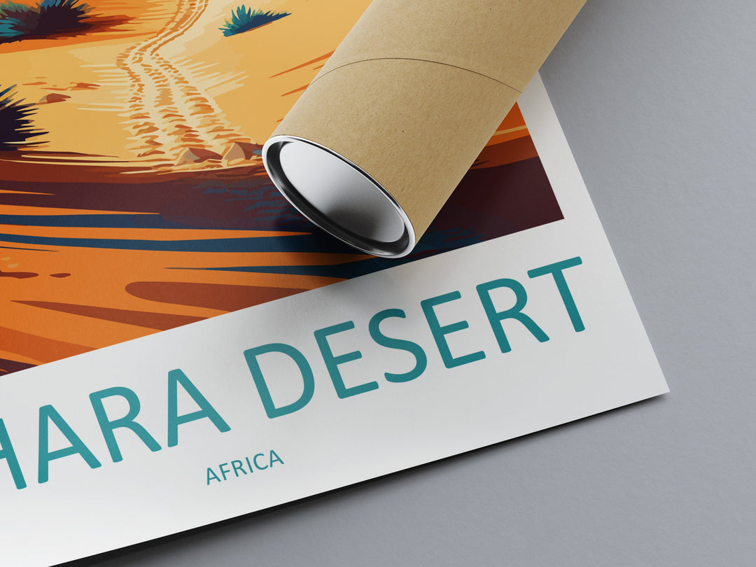 Sahara Desert Travel Print Wall Art Sahara Desert Wall Hanging Home Décor Sahara Desert Gift Art Lovers Africa Art Lover Gift Sahara Desert