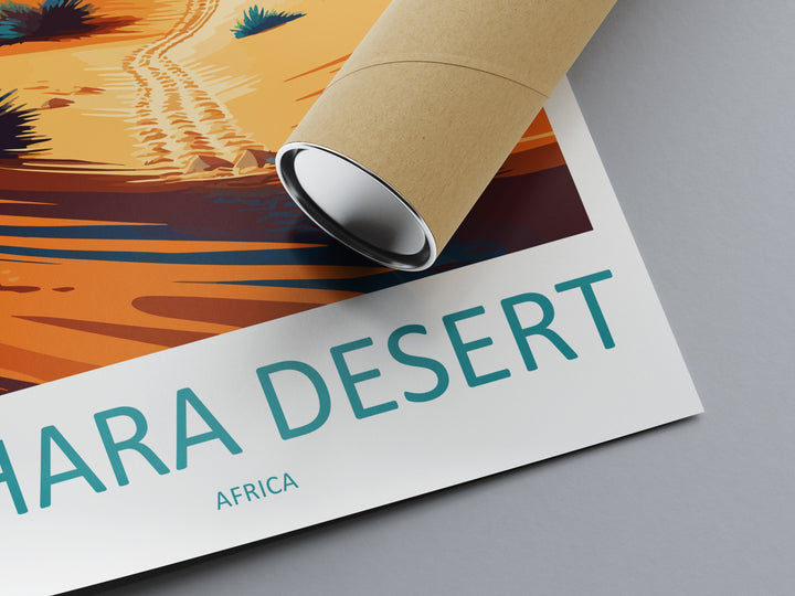 Sahara Desert Travel Print Wall Art Sahara Desert Wall Hanging Home Décor Sahara Desert Gift Art Lovers Africa Art Lover Gift Sahara Desert