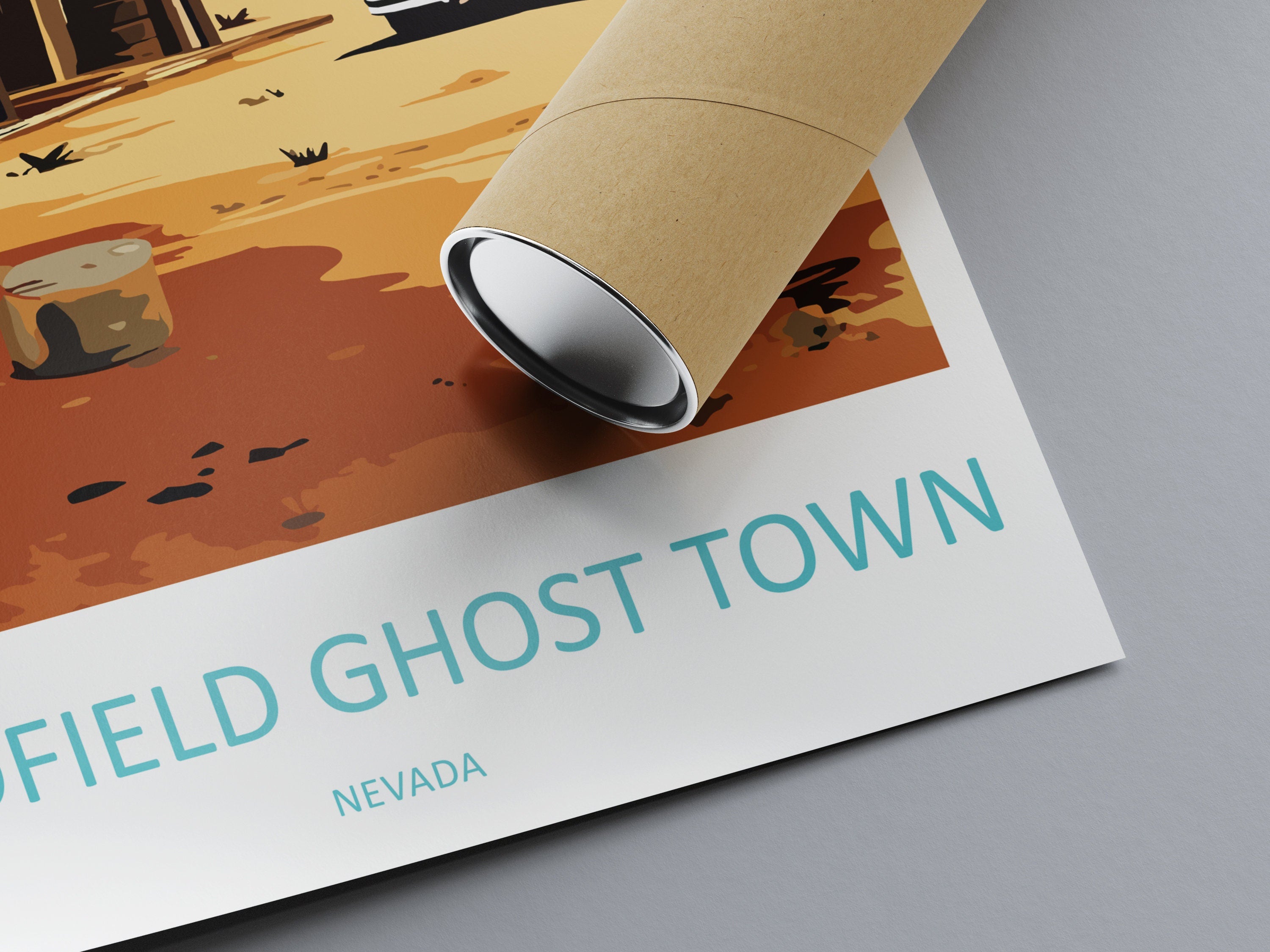 Goldfield Ghost Town Travel Print