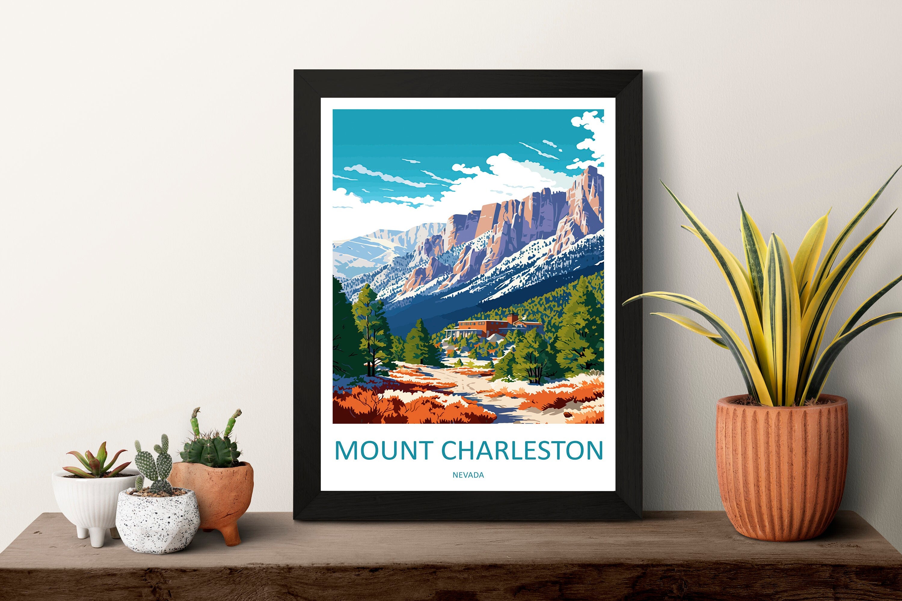 Mount Charleston Travel Print