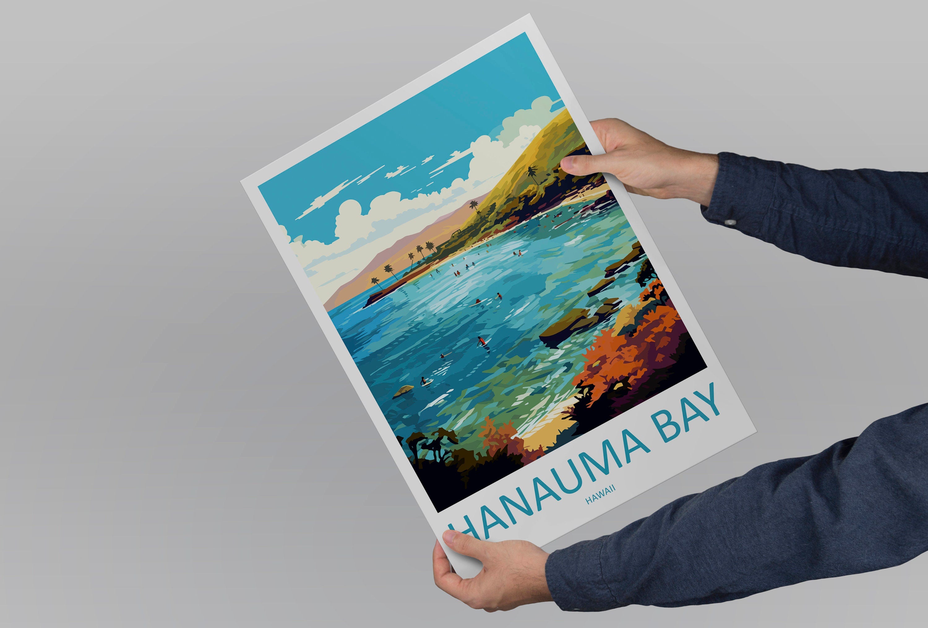 Hanauma Bay Travel Print