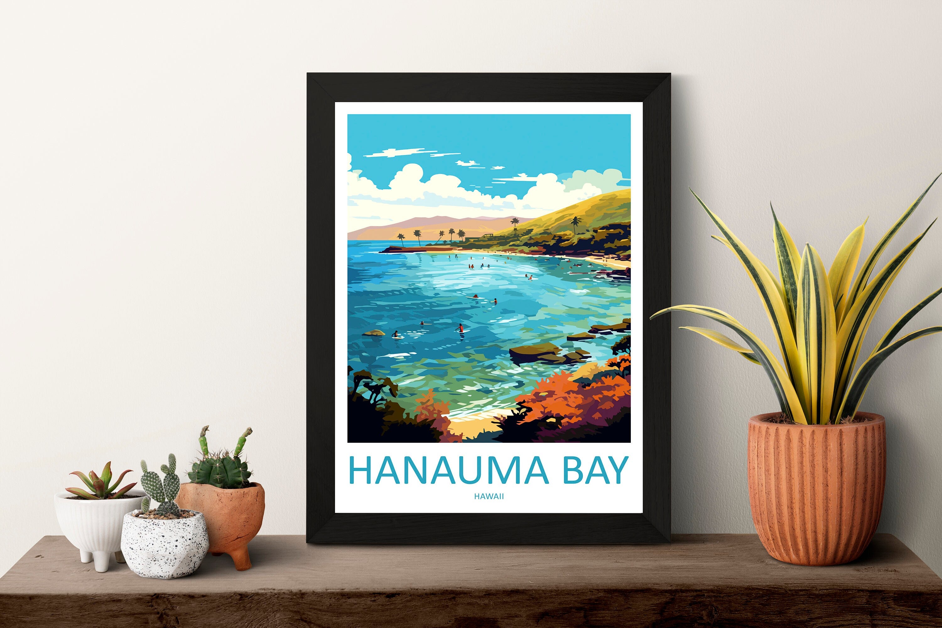 Hanauma Bay Travel Print