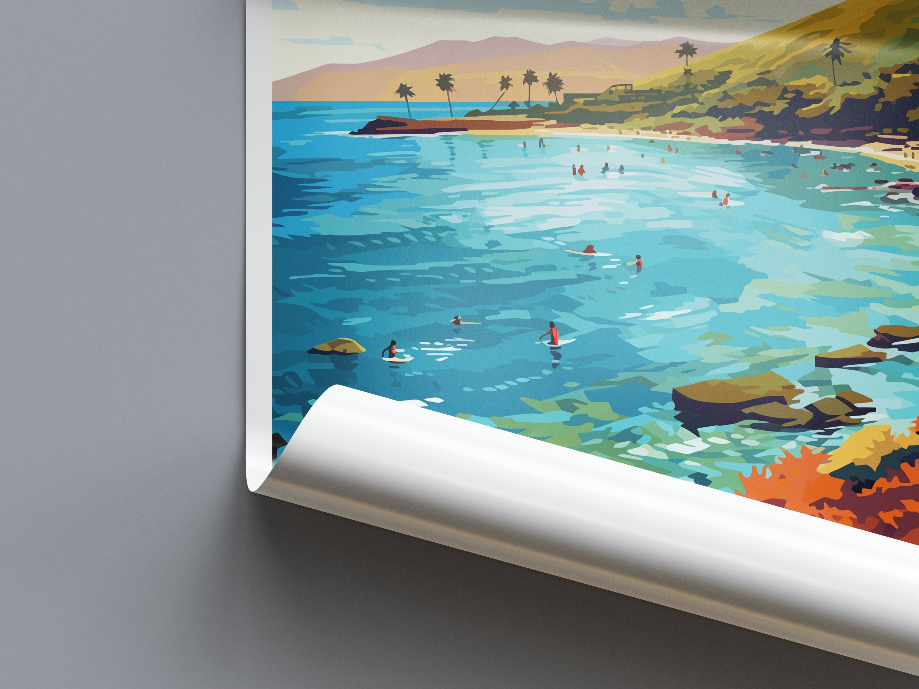 Hanauma Bay Travel Print