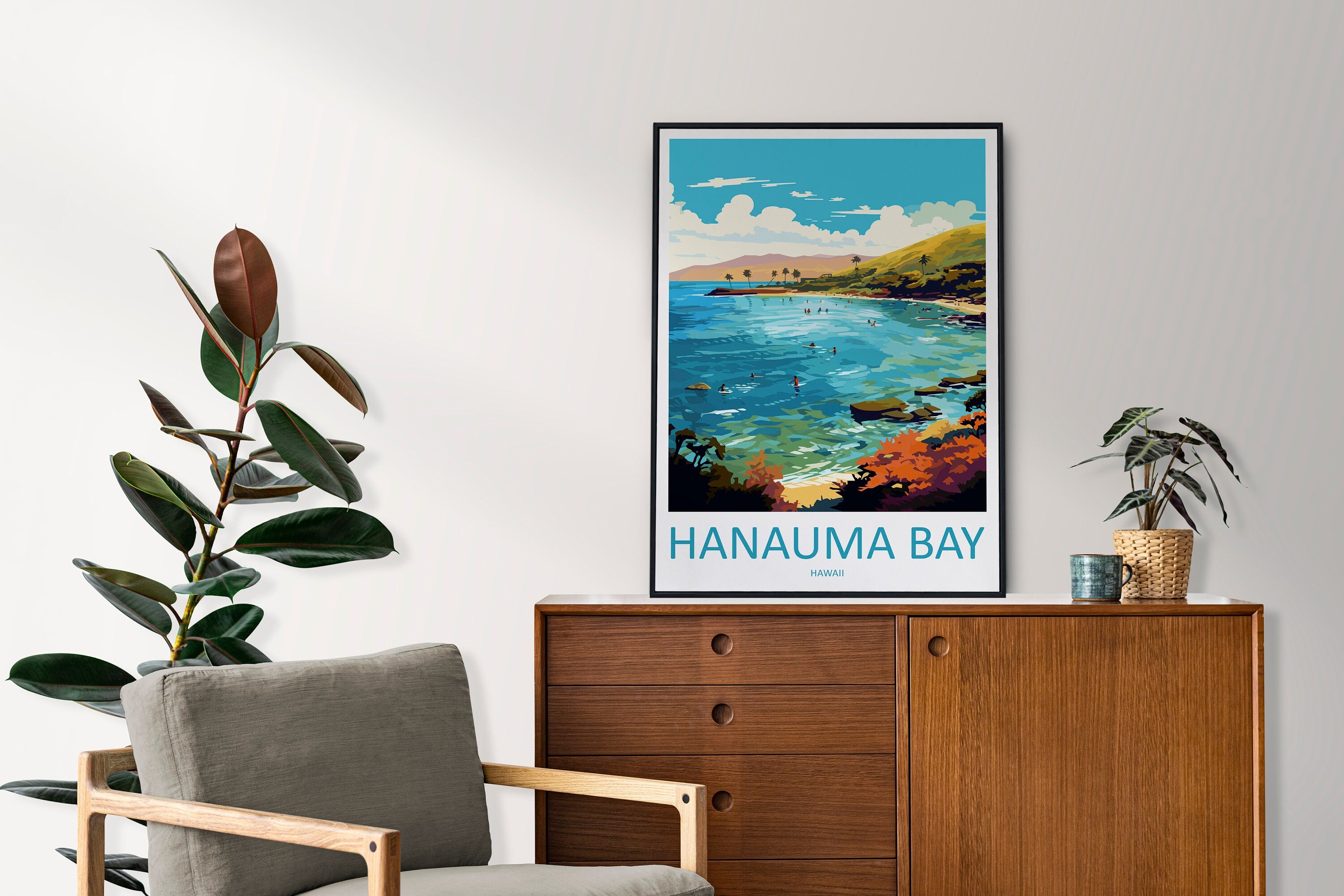 Hanauma Bay Travel Print