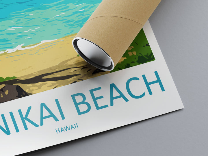 Lanikai Beach Travel Print Wall Art Lanikai Beach Wall Hanging Home Décor Lanikai Beach Gift Art Lovers Hawaii Art Lover Gift Print Artwork