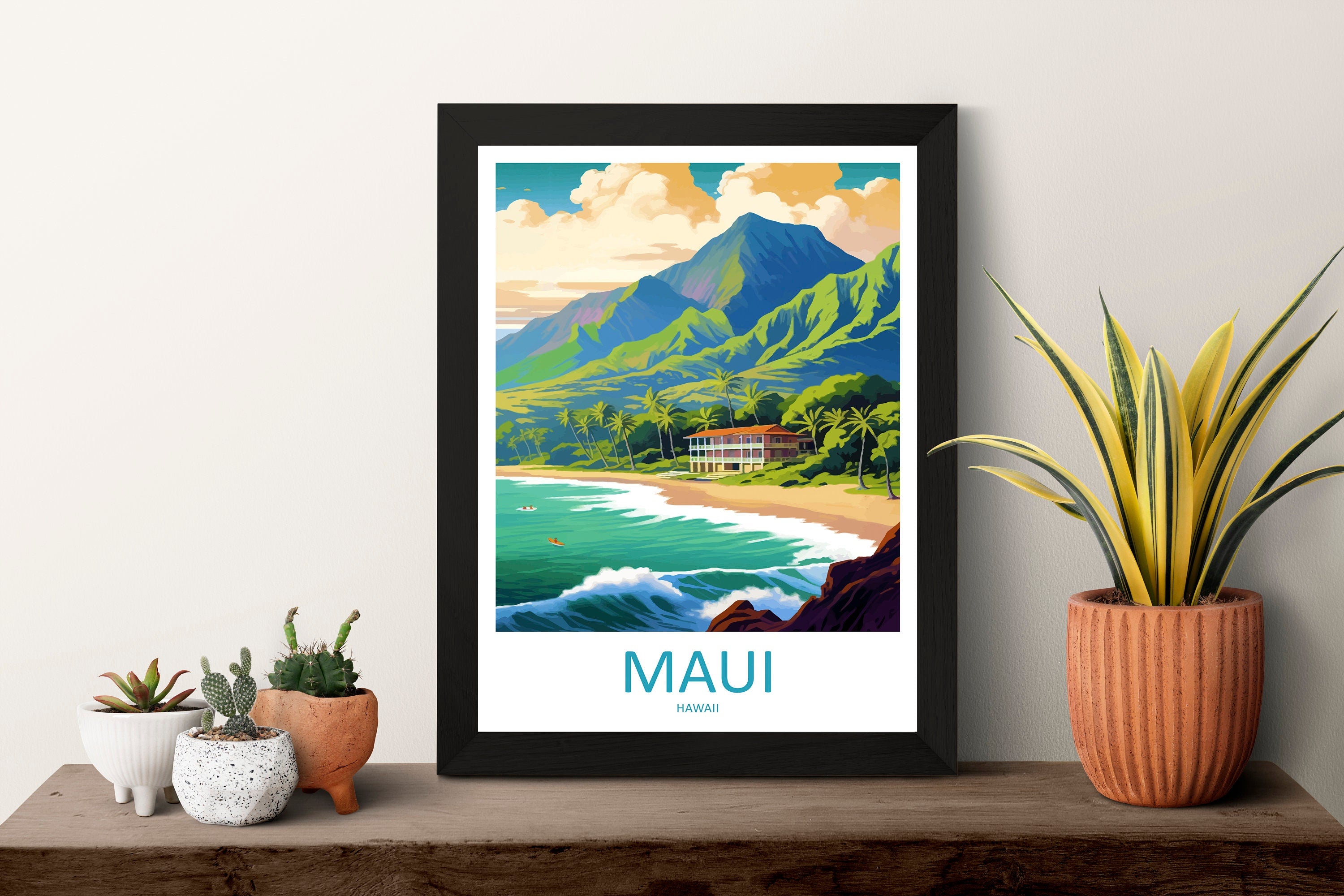 Maui Travel Print