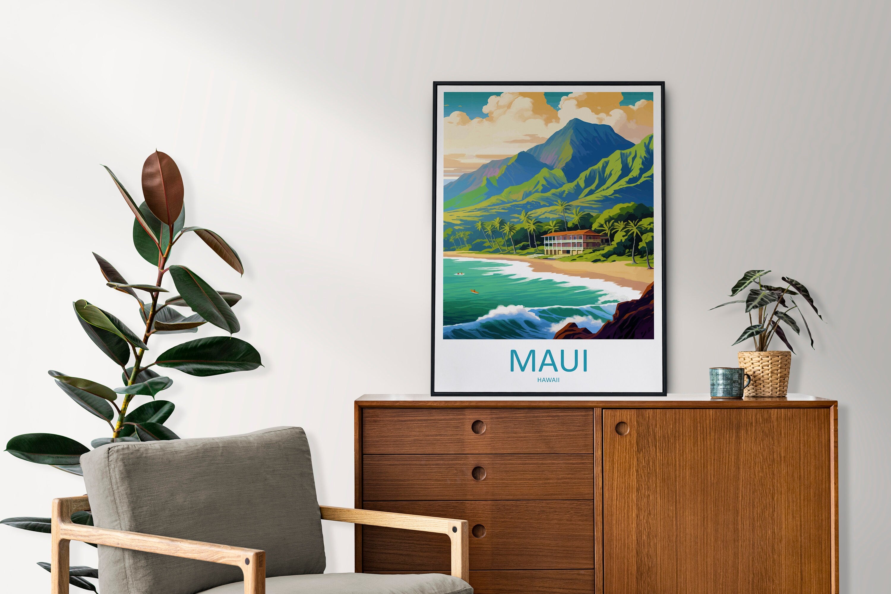 Maui Travel Print