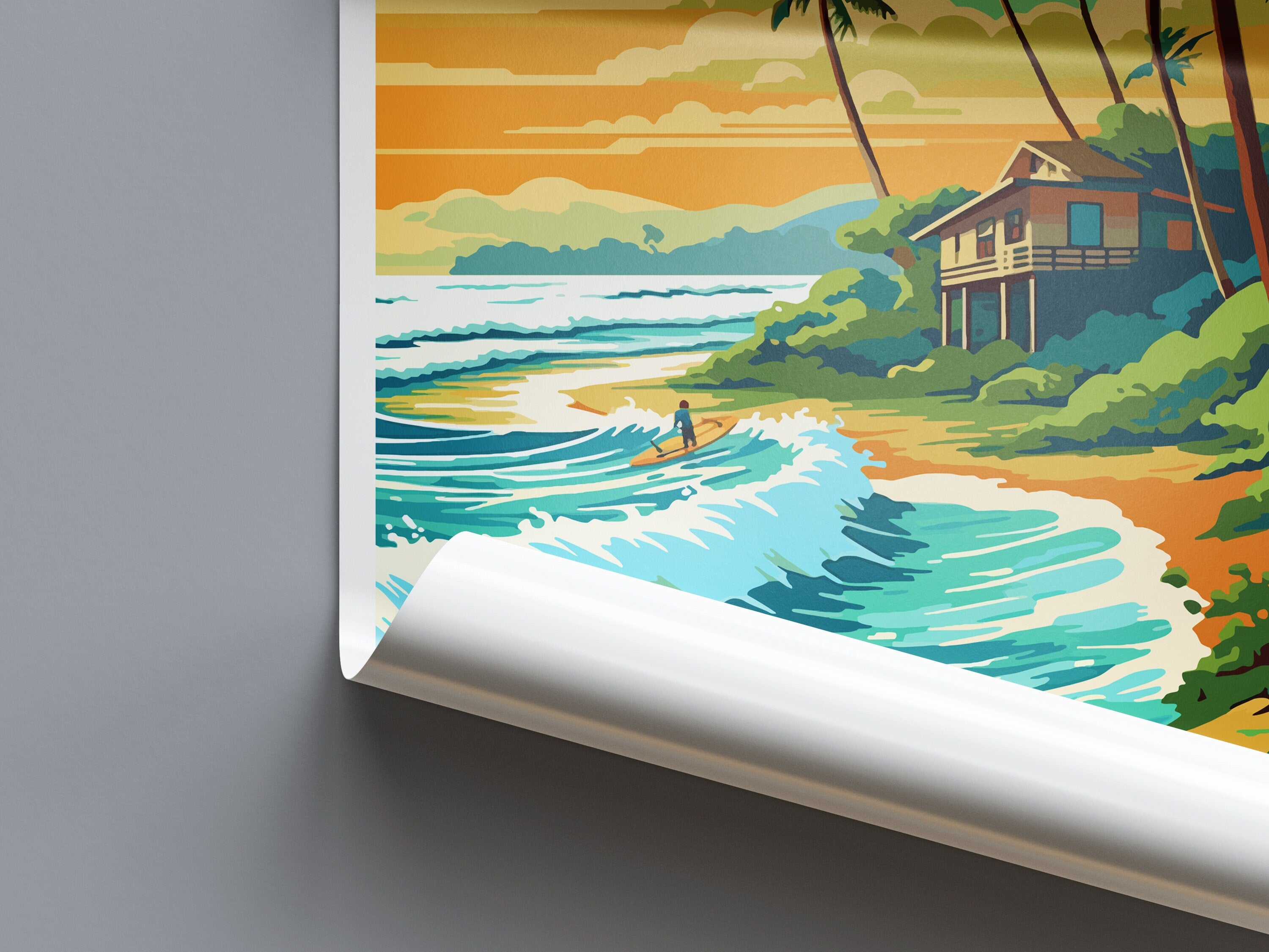 North Shore Travel Print