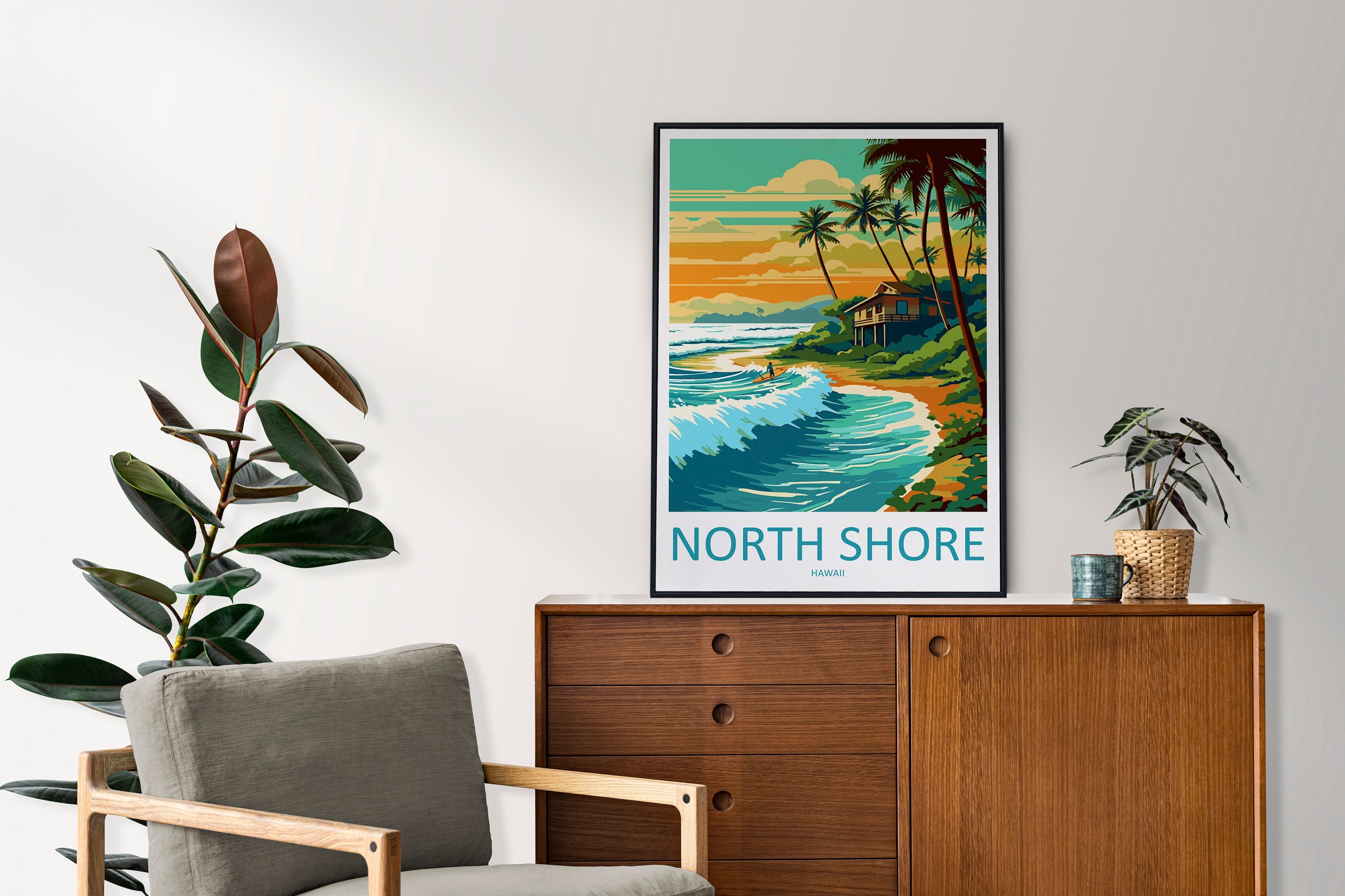 North Shore Travel Print