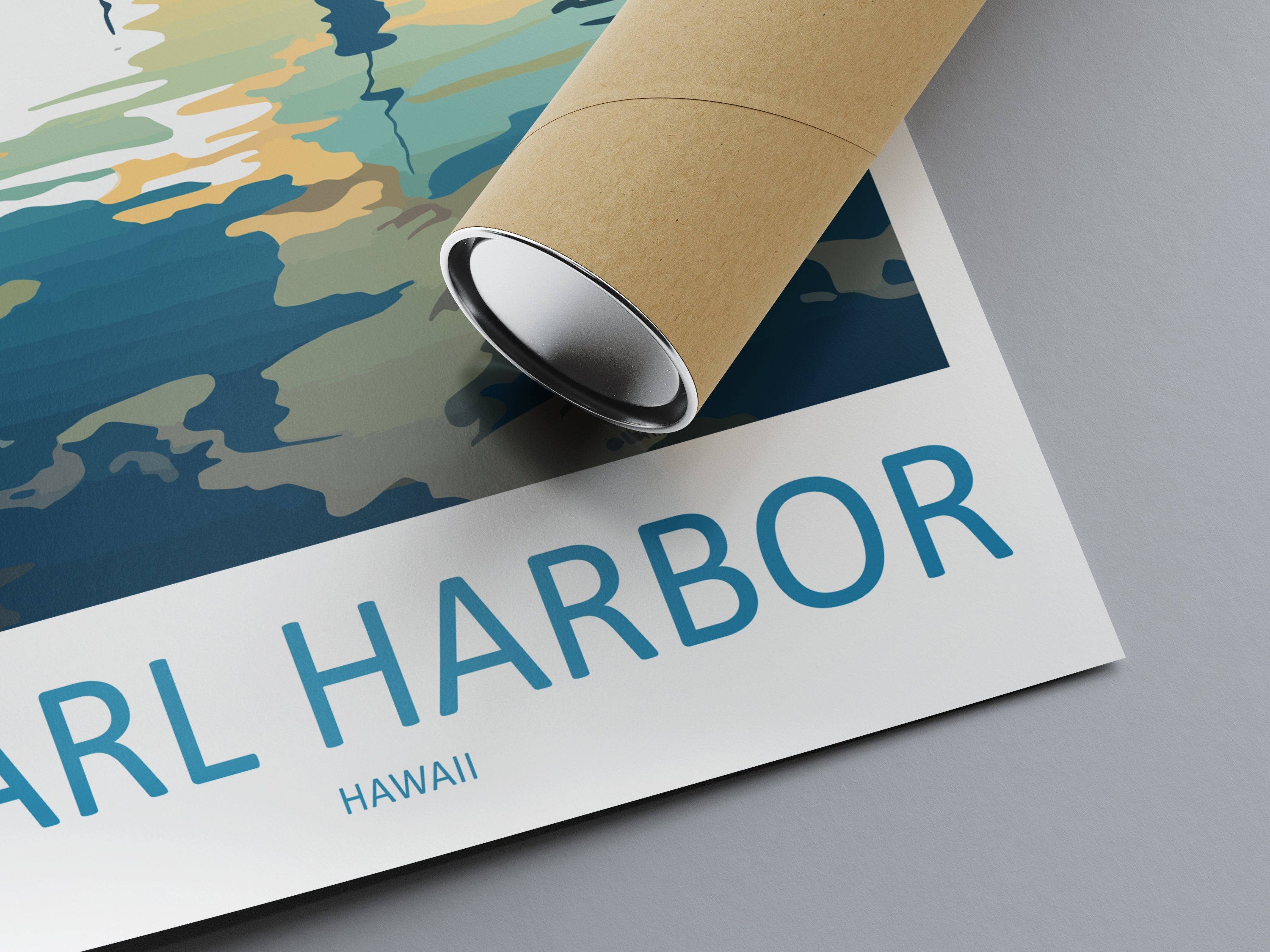 Pearl Harbor Travel Print