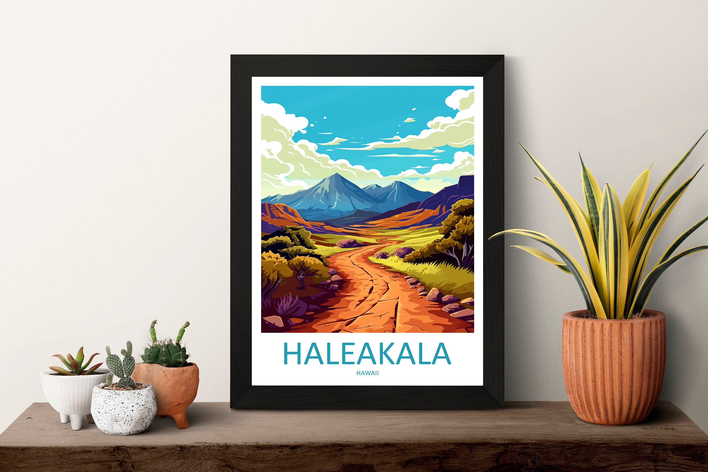 Haleakala Travel Print