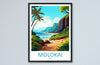 Molokai Travel Print