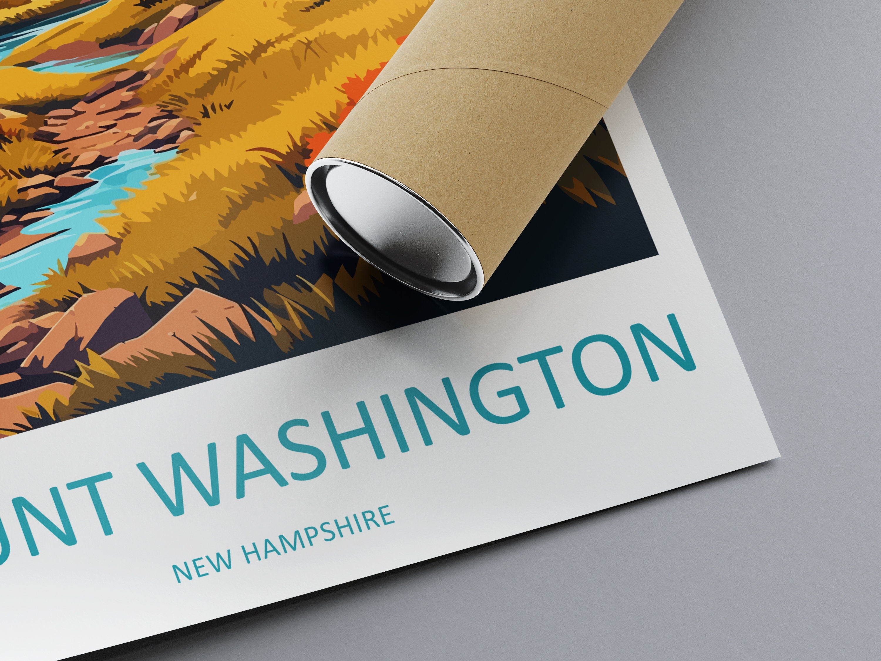 Mount Washington Travel Print