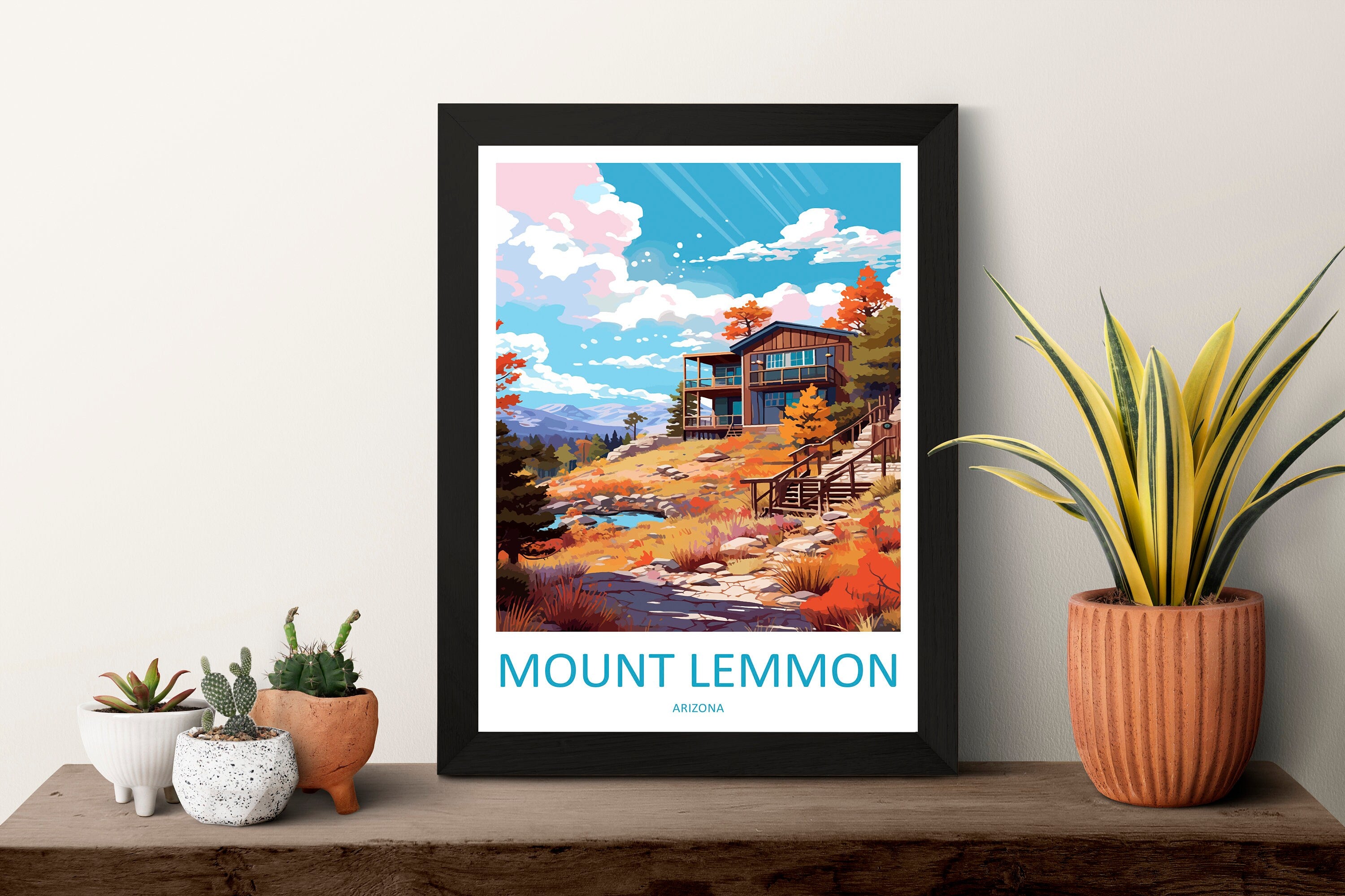 Mount Lemmon Travel Print