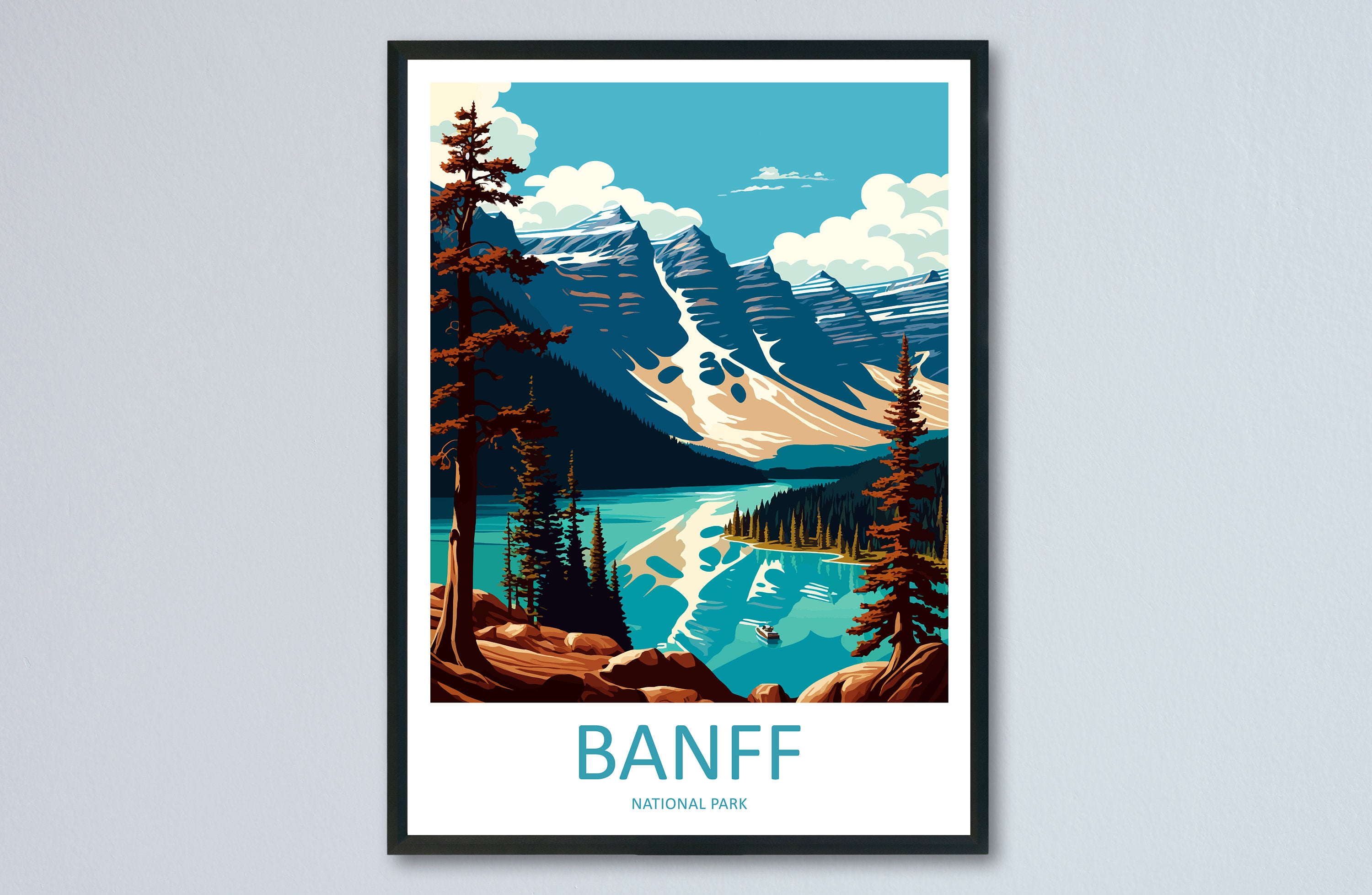 Banff National Park Travel Print