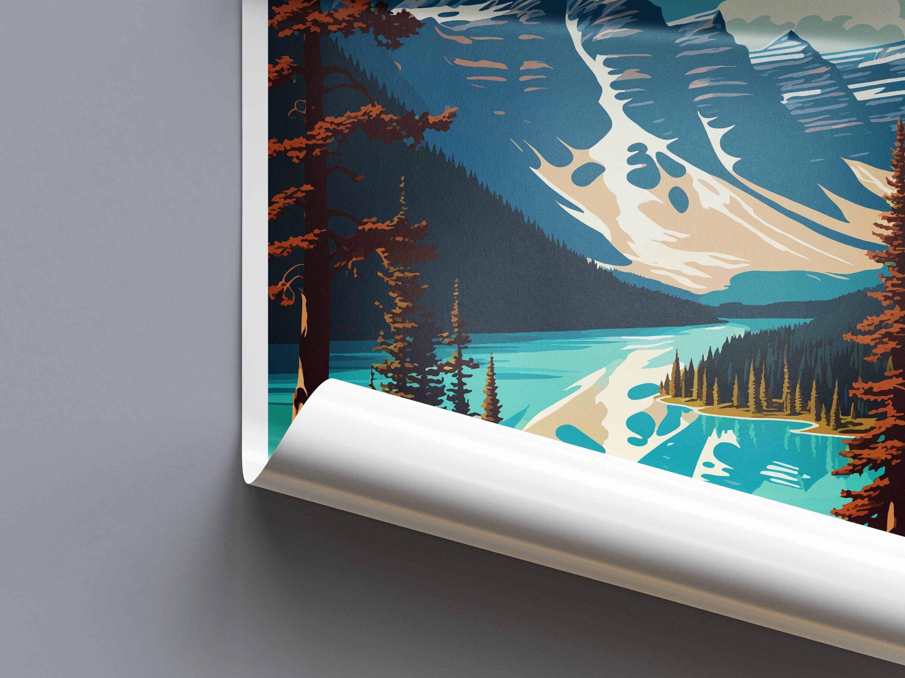 Banff National Park Travel Print